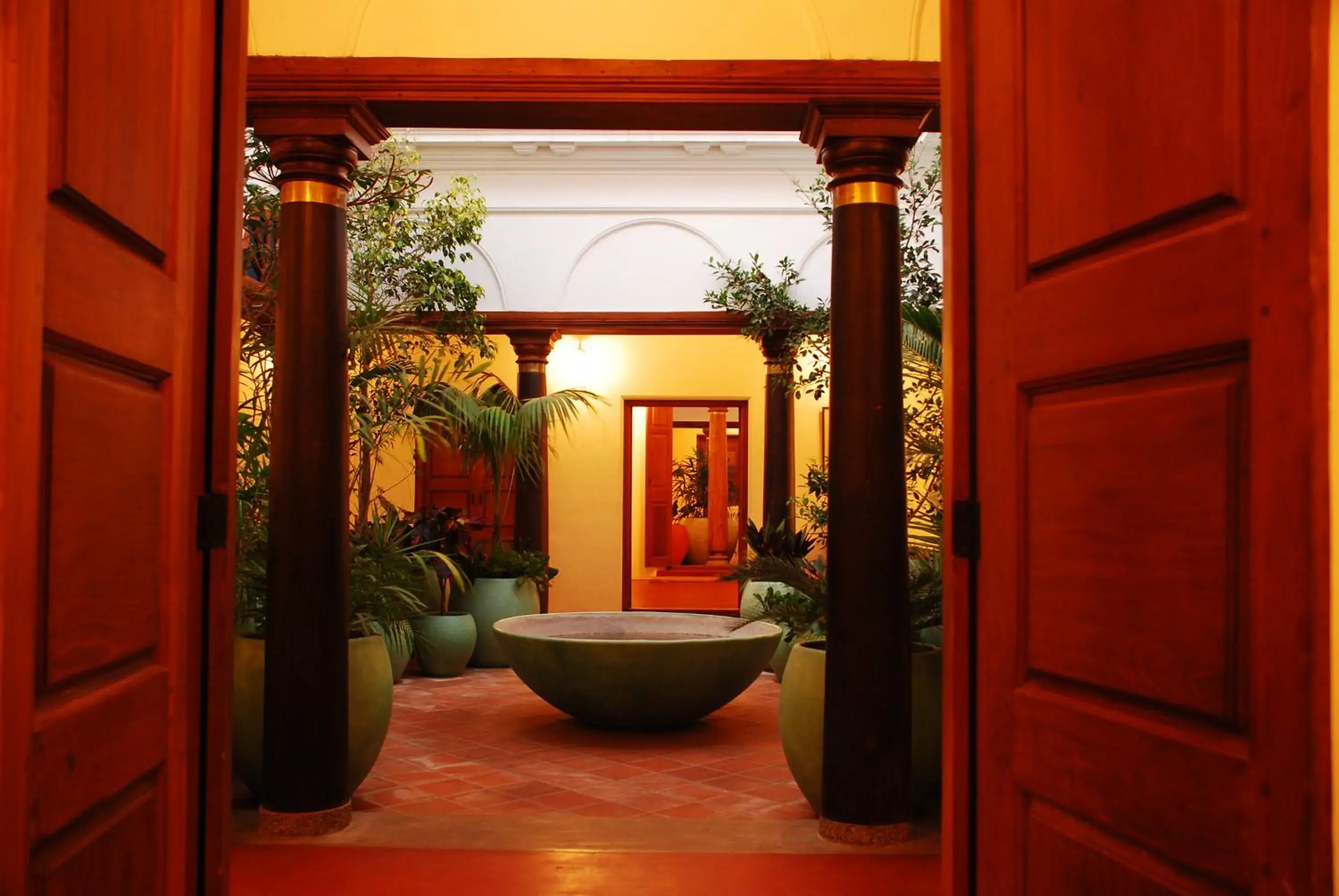 Facade/entrance in Maison Perumal Pondicherry - A CGH Earth Experience Facade/entrance in Maison Perumal Pondicherry - A CGH Earth Experience