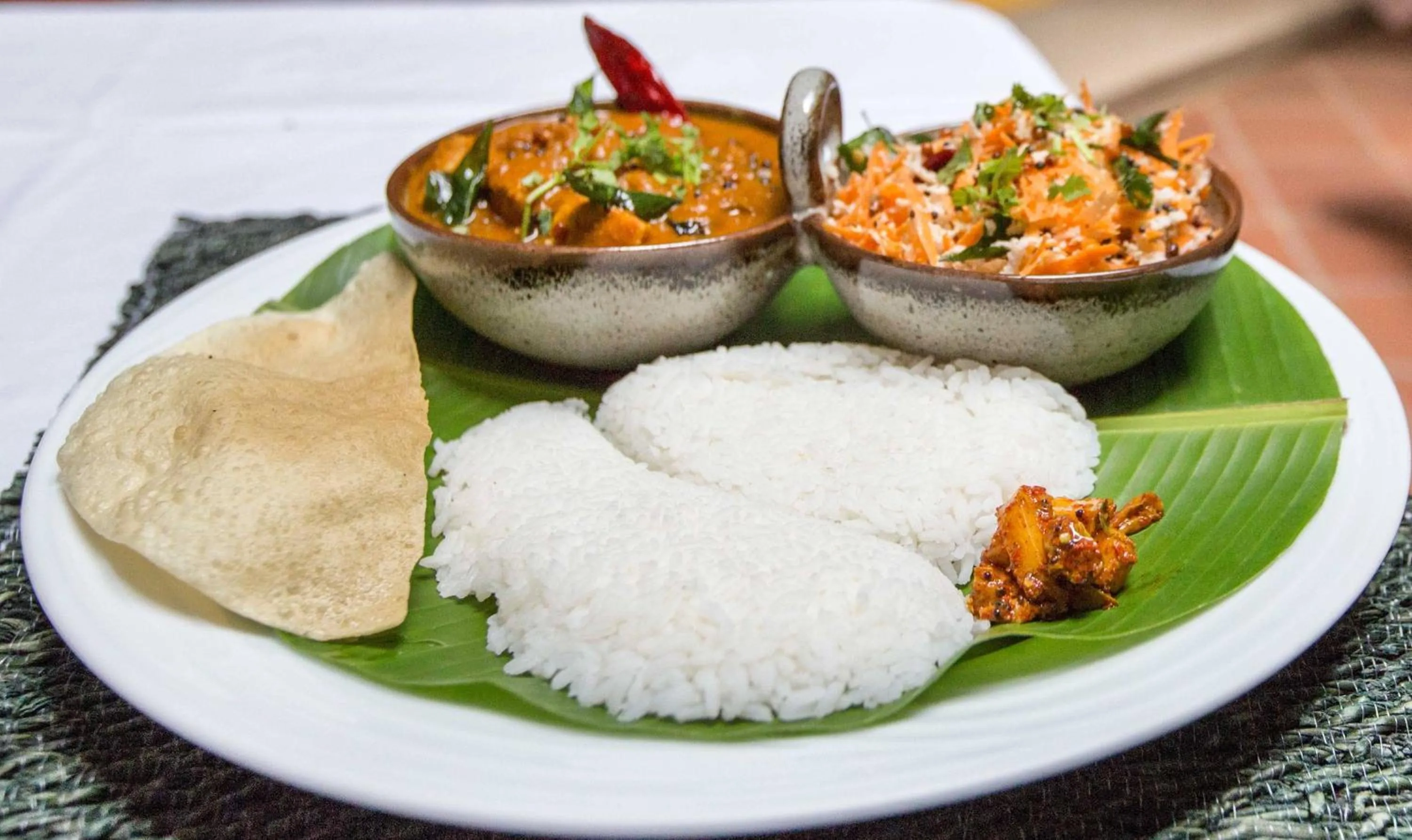 Food and drinks in Maison Perumal Pondicherry - A CGH Earth Experience