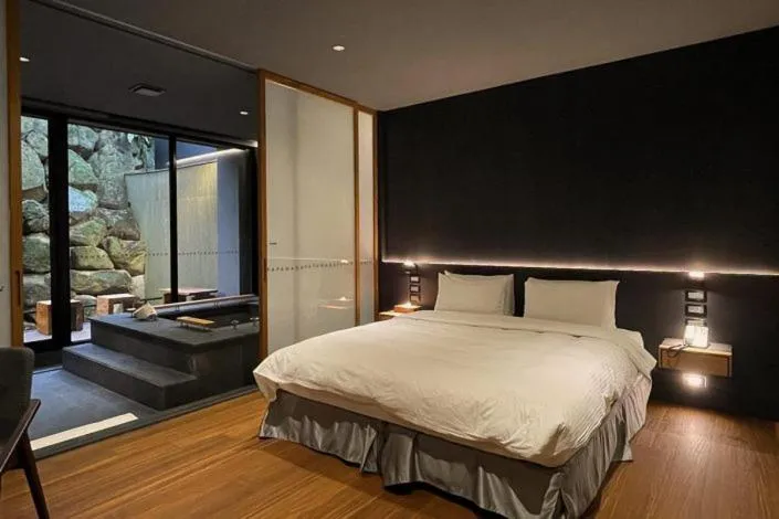 Bed in Onsen Papawaqa