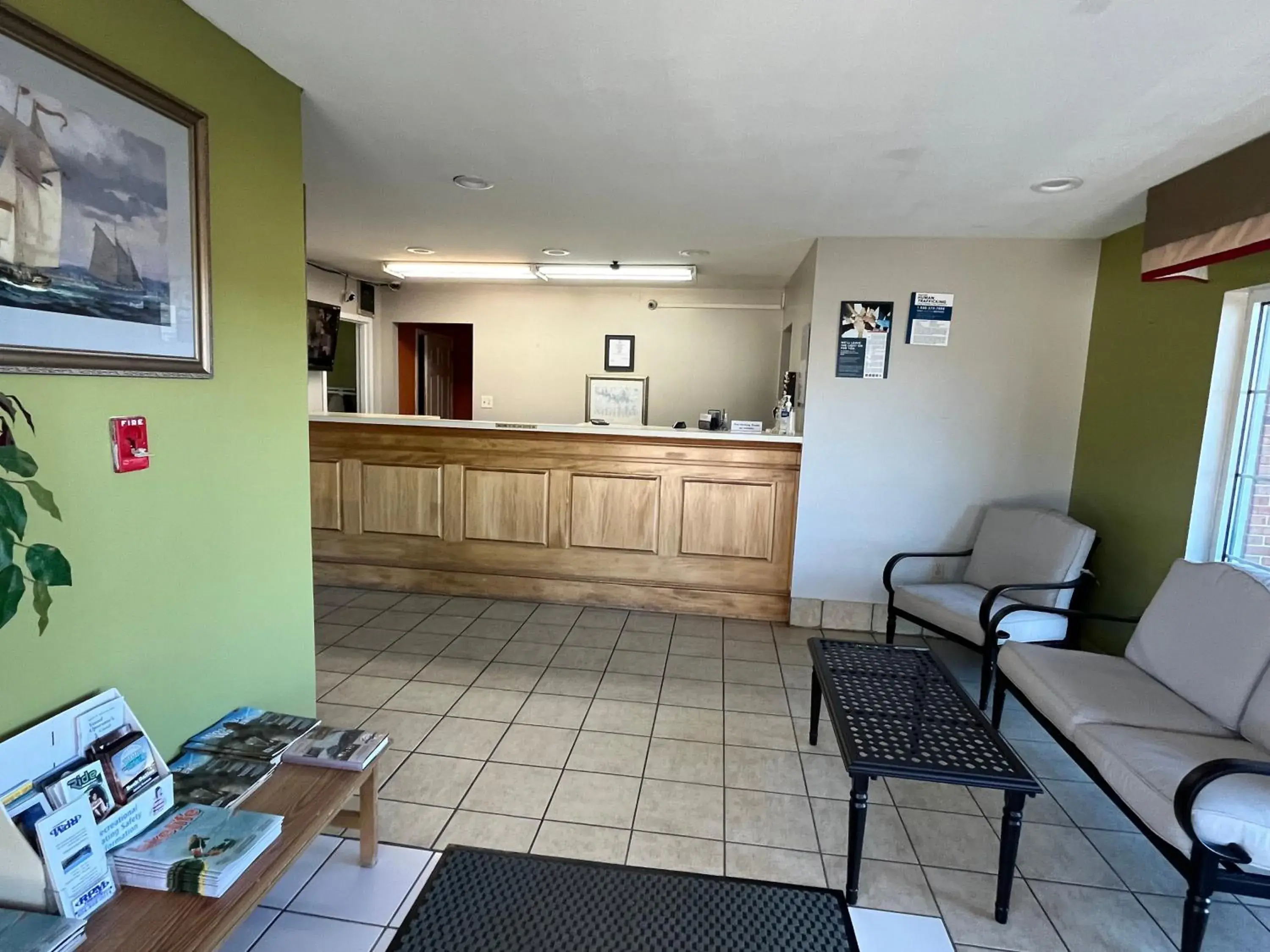 Lobby or reception in Motel 6 Bracey, VA I 85 Lobby or reception in Motel 6 Bracey, VA I 85