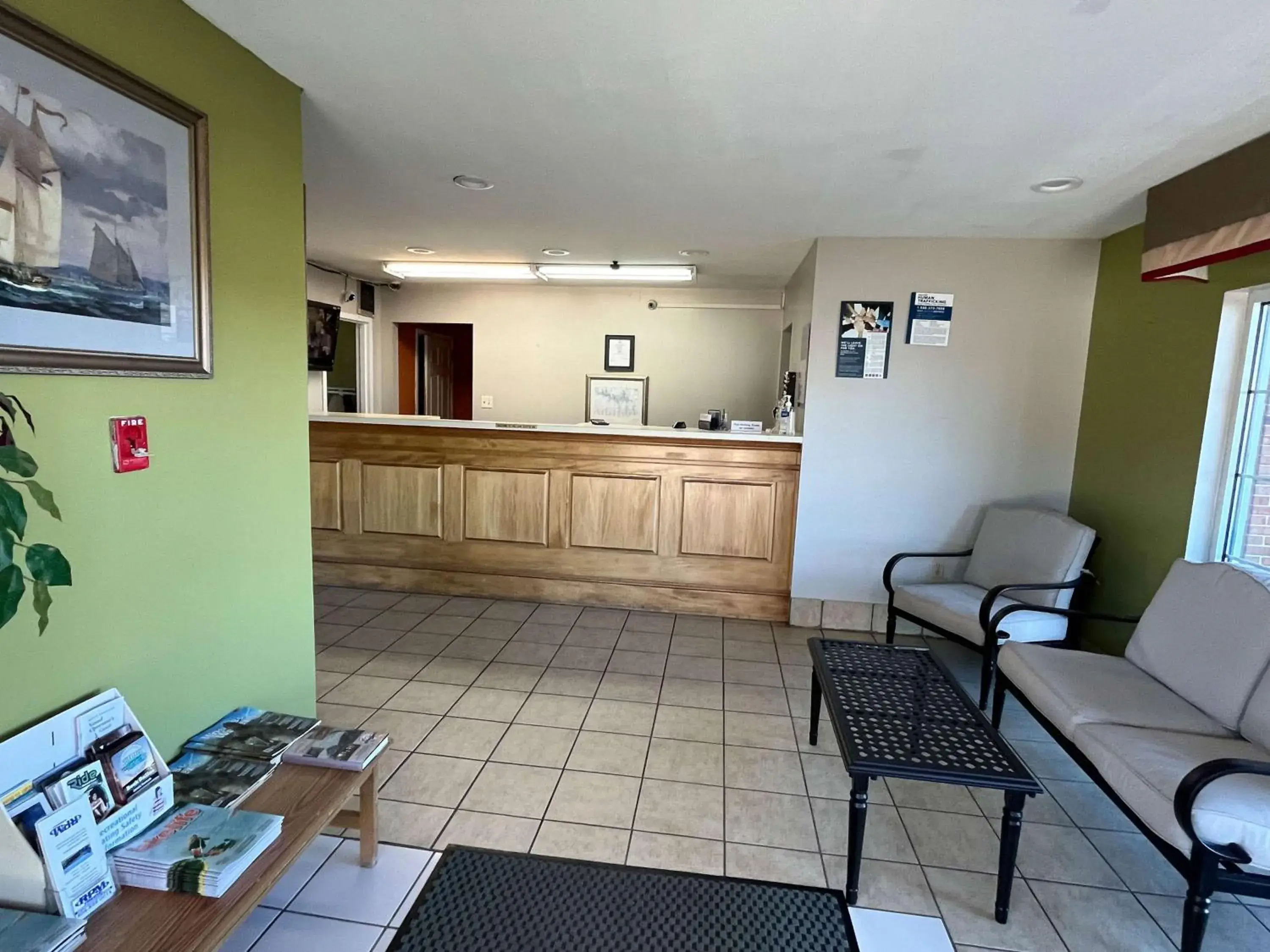 Lobby or reception in Motel 6 Bracey, VA I 85 Lobby or reception in Motel 6 Bracey, VA I 85