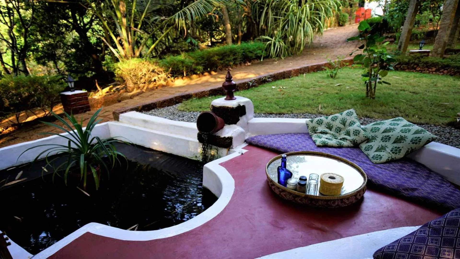 Garden in Namaste Yoga Farm