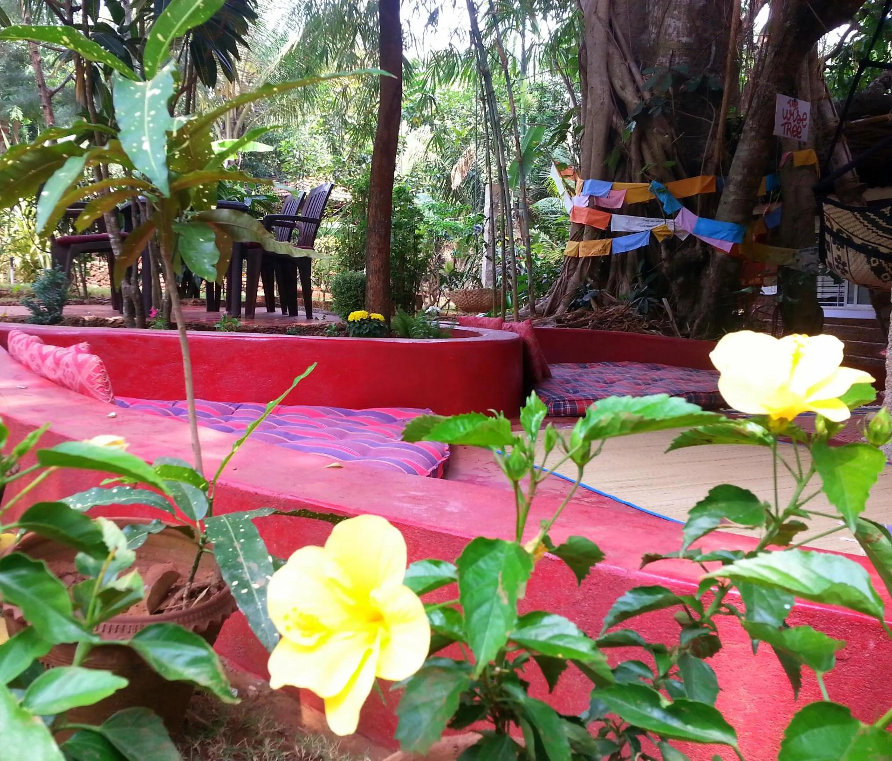 Balcony/Terrace in Namaste Yoga Farm