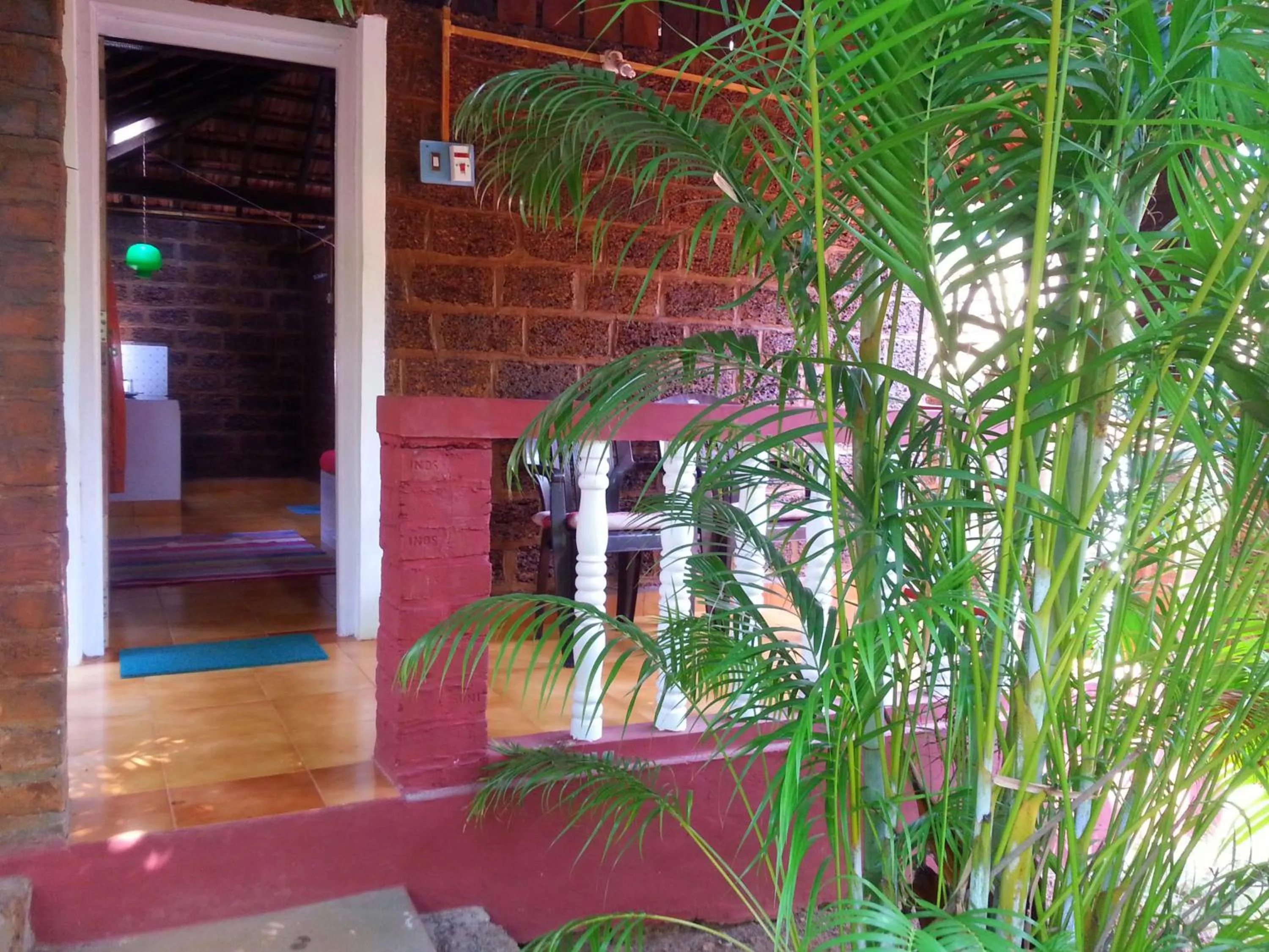 Balcony/Terrace in Namaste Yoga Farm