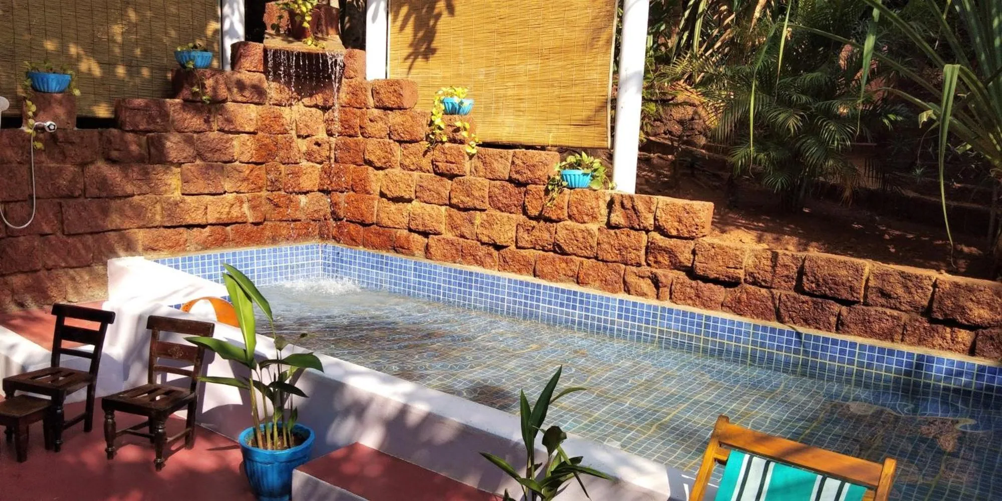 Balcony/Terrace in Namaste Yoga Farm