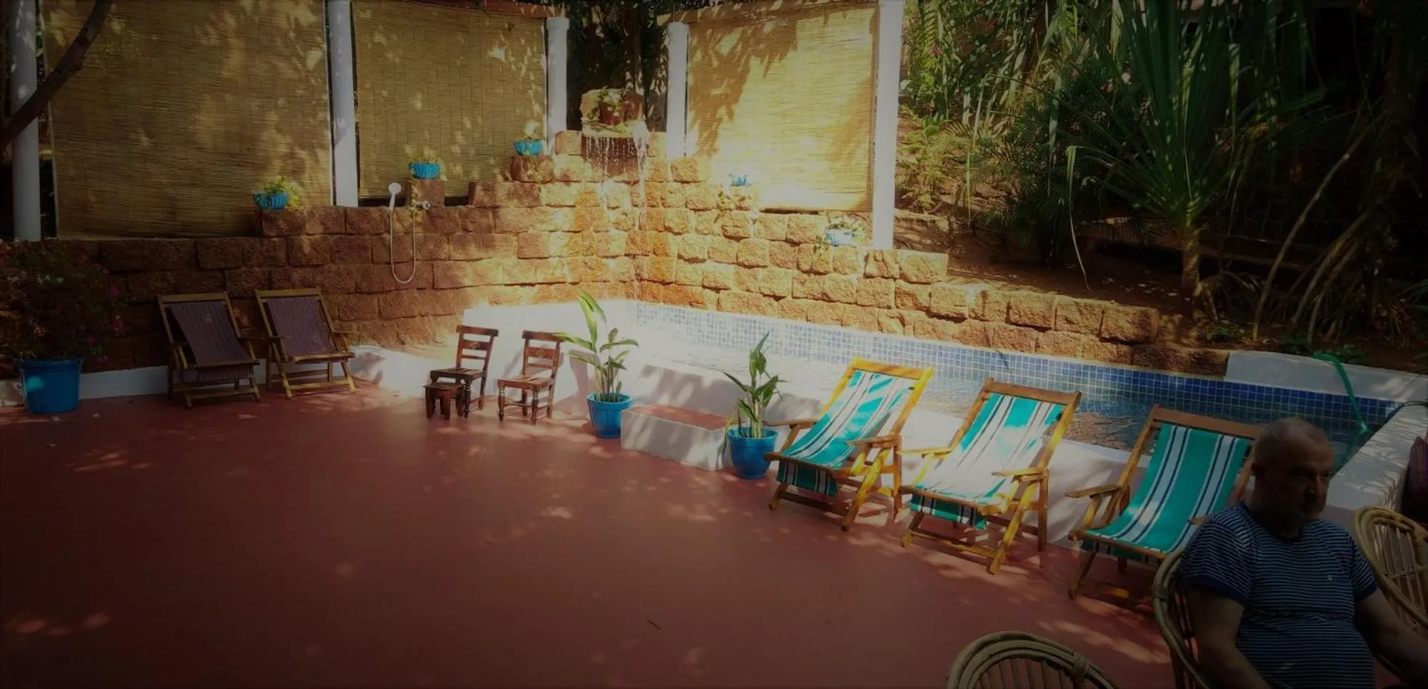 Balcony/Terrace in Namaste Yoga Farm