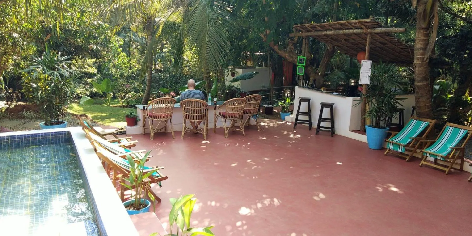 Balcony/Terrace in Namaste Yoga Farm
