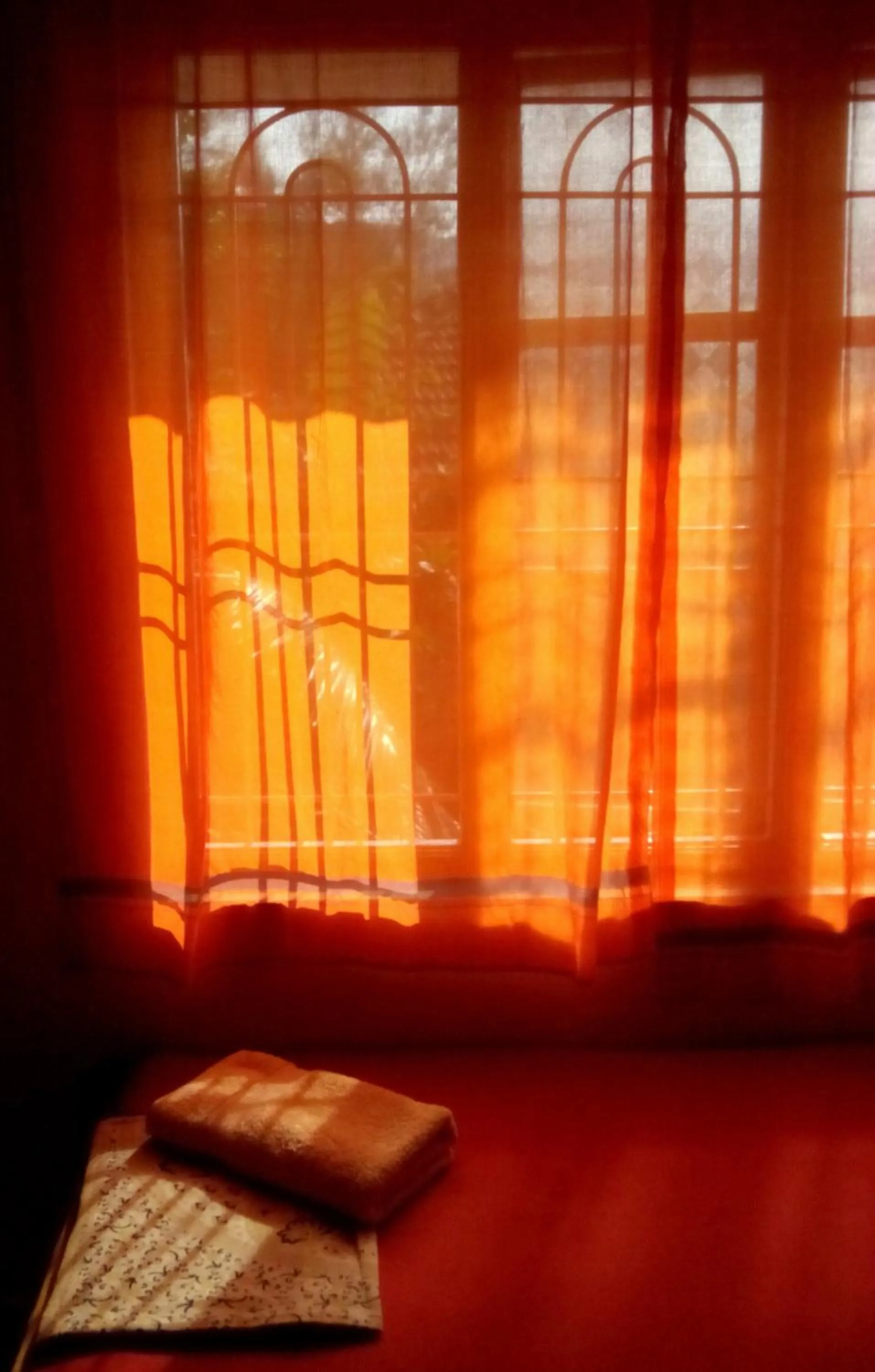 Decorative detail in Namaste Yoga Farm