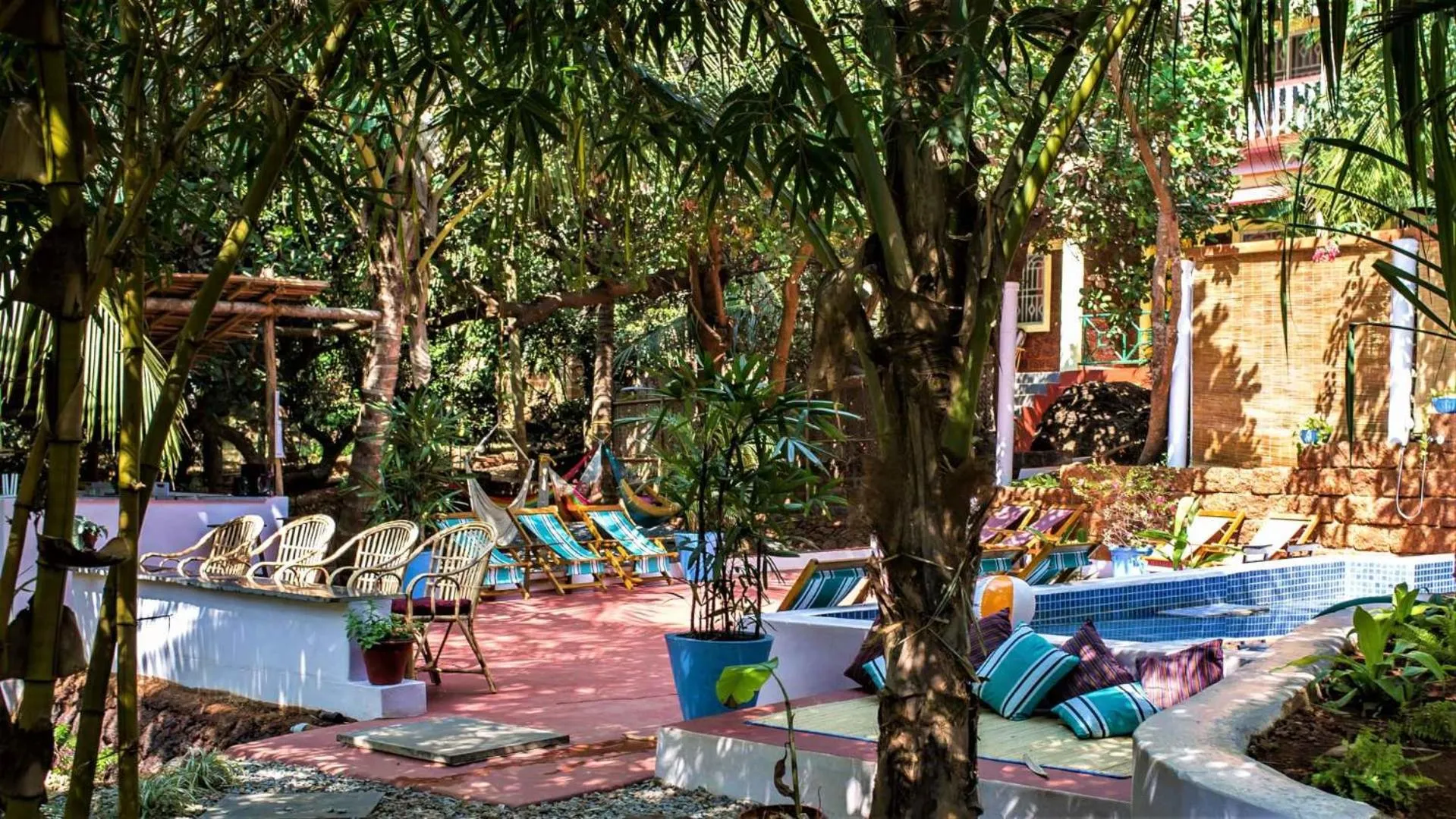 Balcony/Terrace in Namaste Yoga Farm