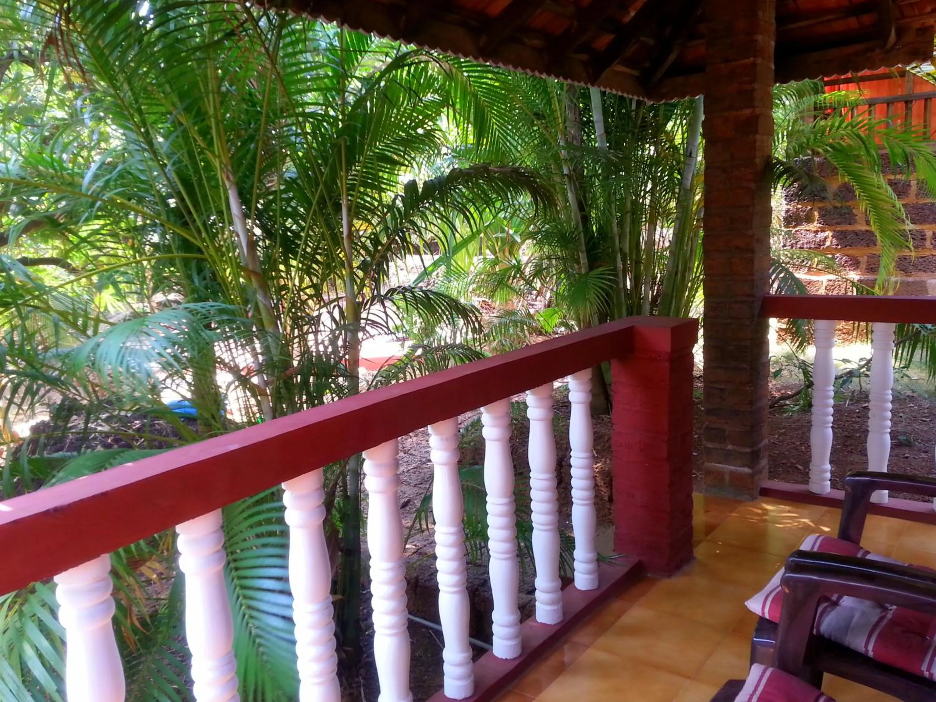Balcony/Terrace in Namaste Yoga Farm