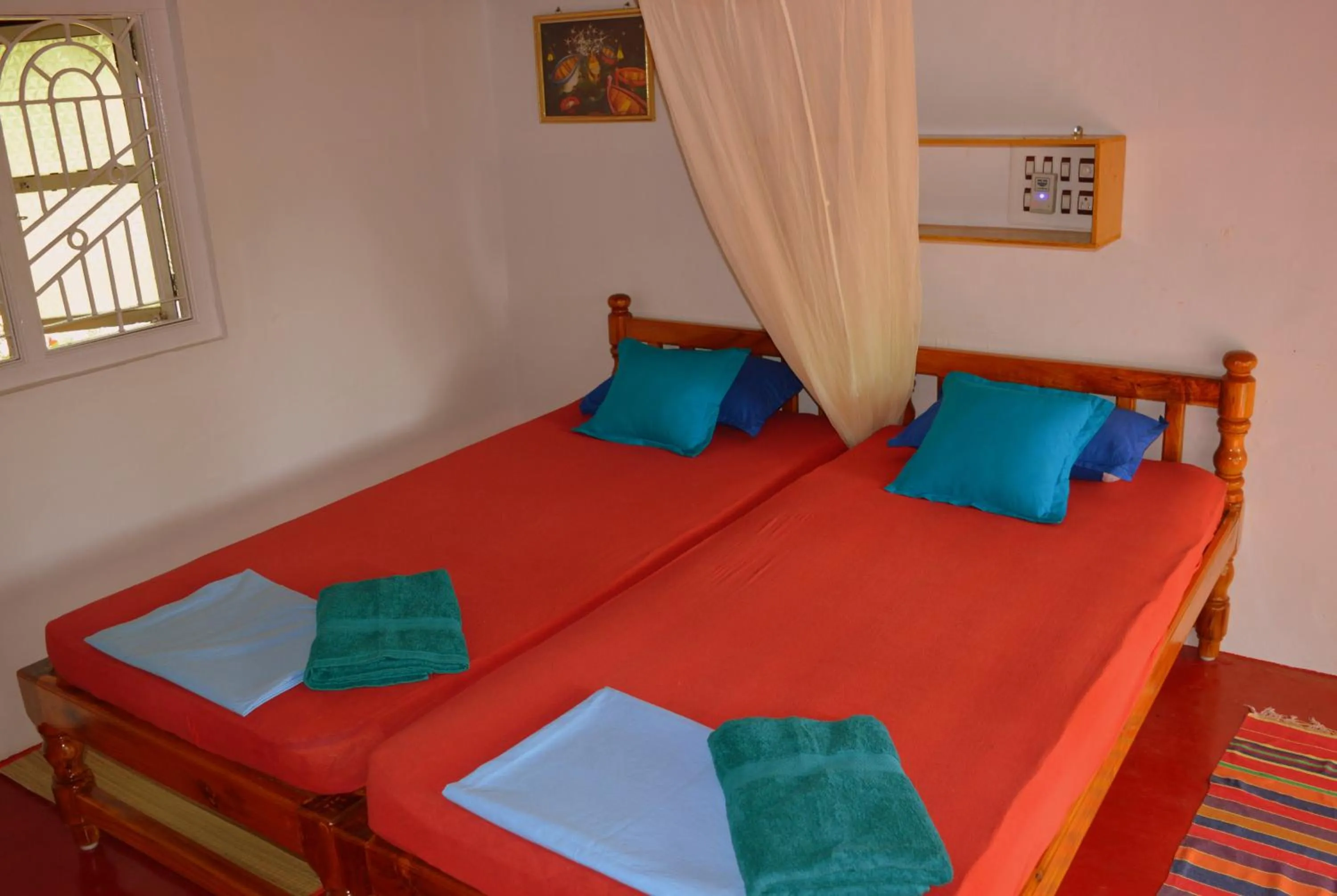 Bed in Namaste Yoga Farm