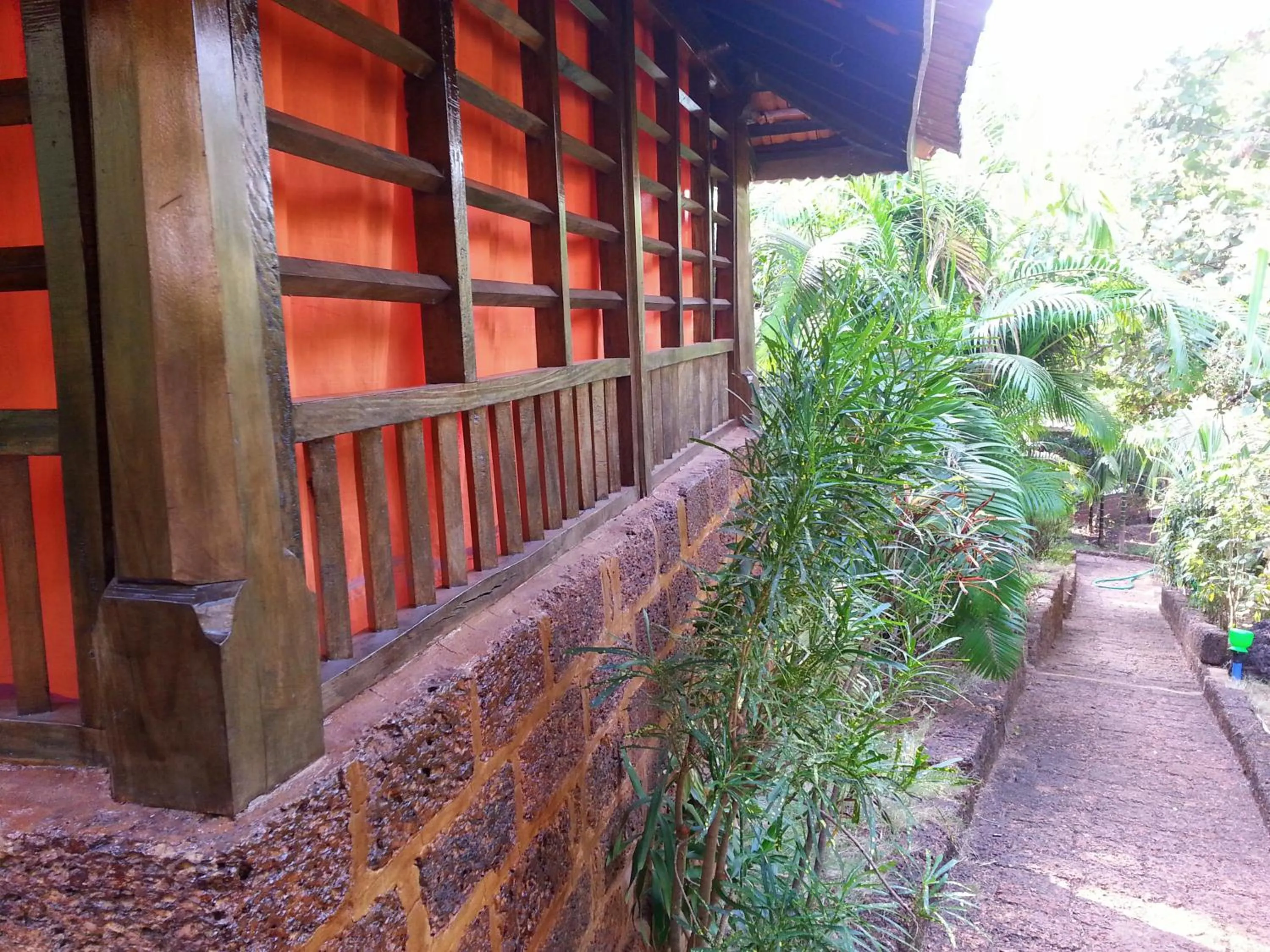 Facade/entrance in Namaste Yoga Farm