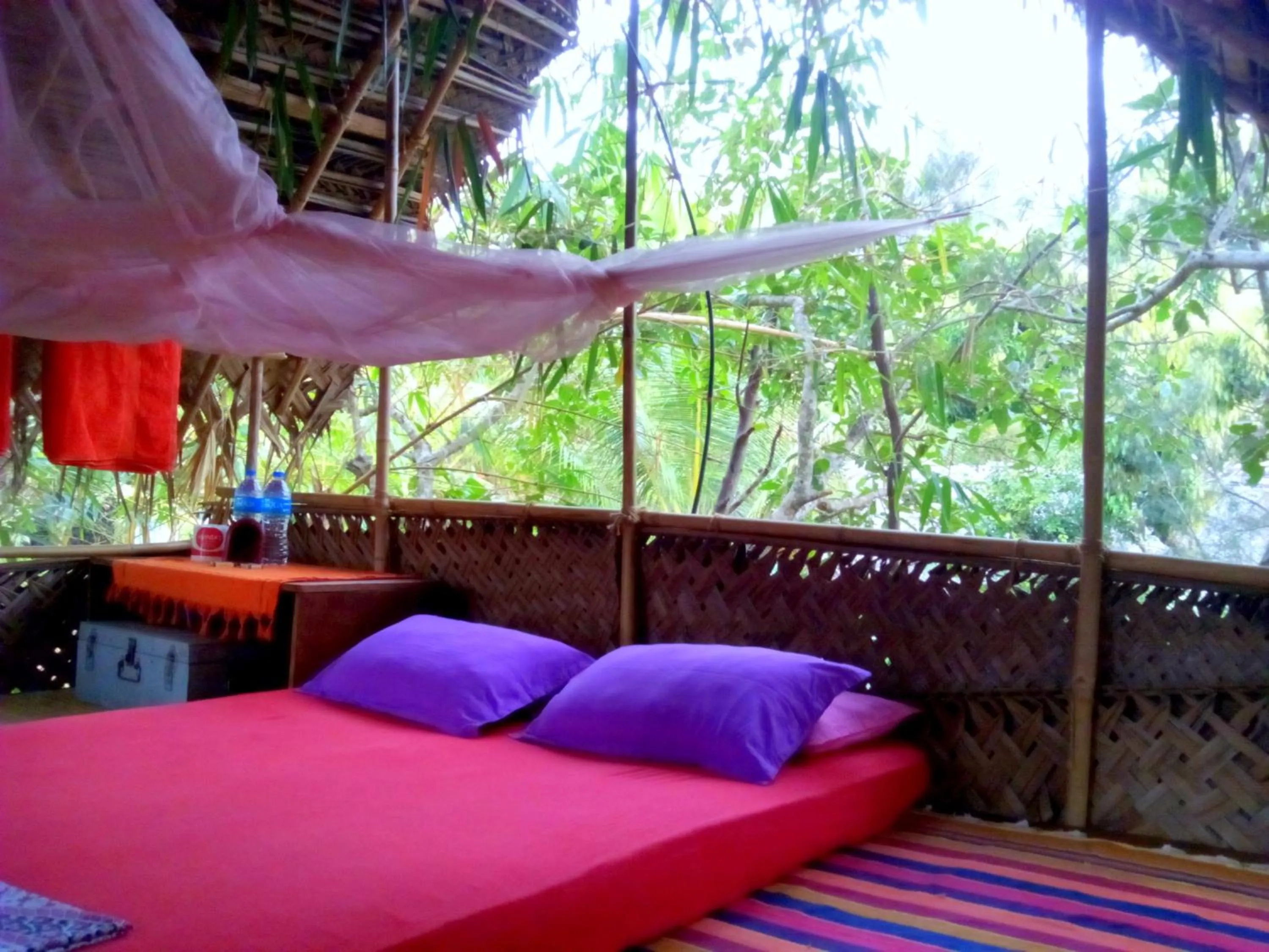 Bed in Namaste Yoga Farm
