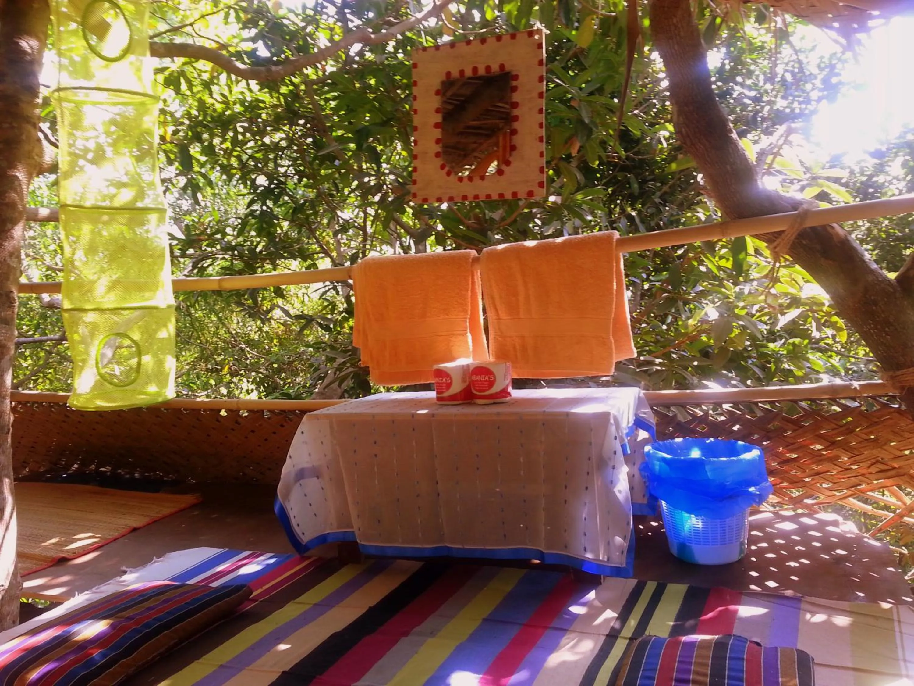 Decorative detail in Namaste Yoga Farm