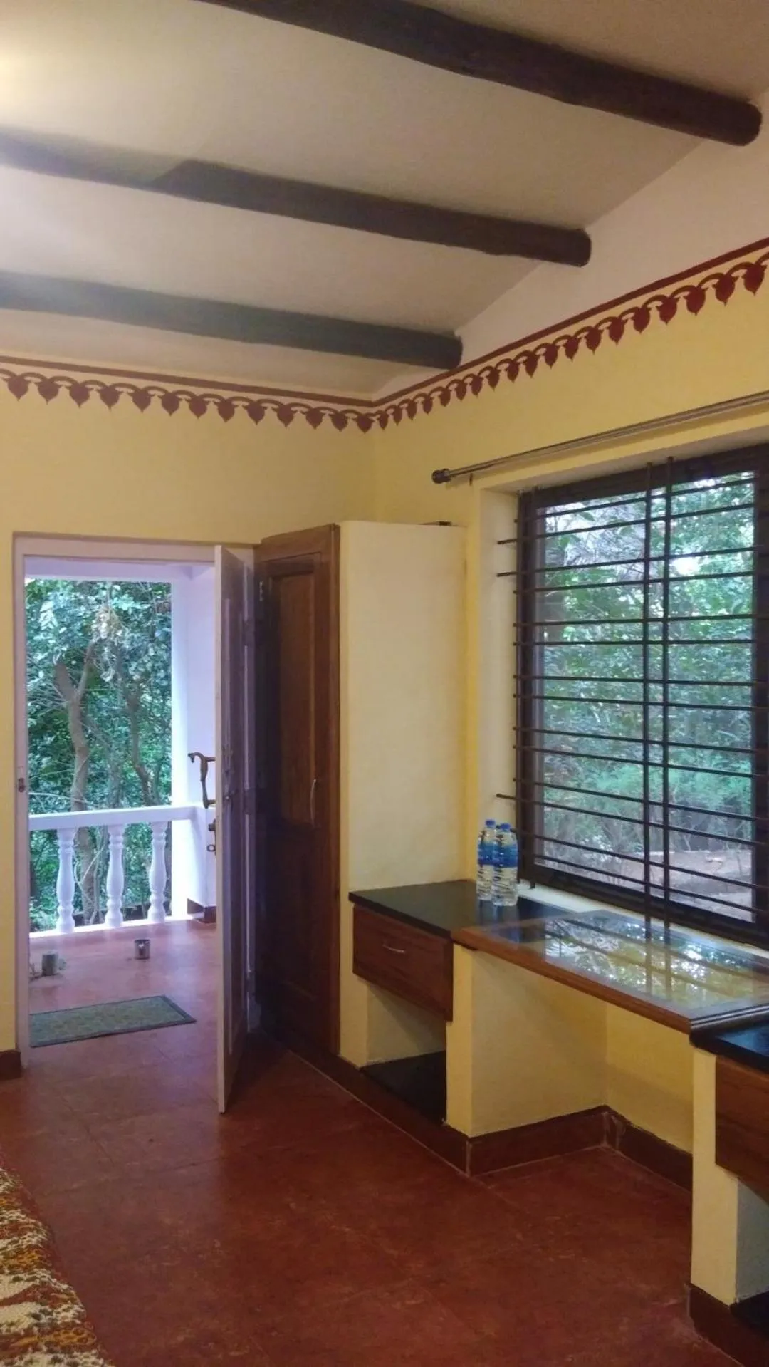 Bed in Namaste Yoga Farm