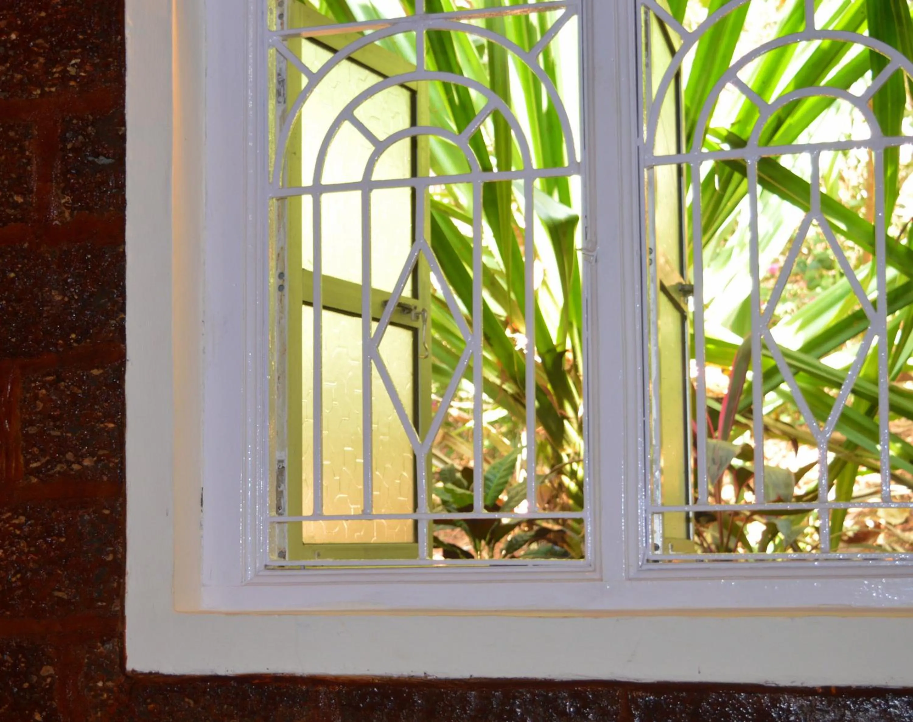 Decorative detail in Namaste Yoga Farm