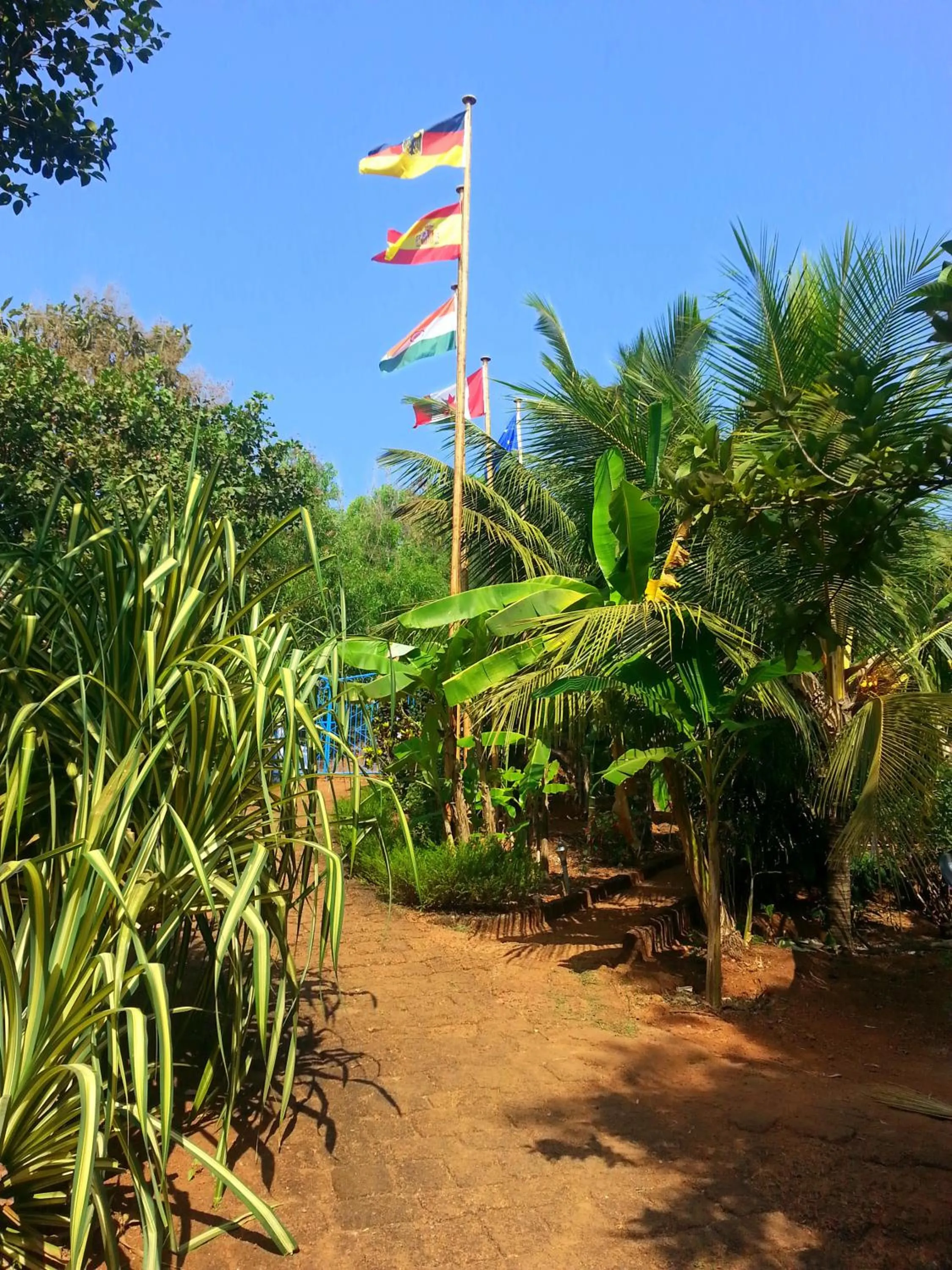 Facade/entrance in Namaste Yoga Farm