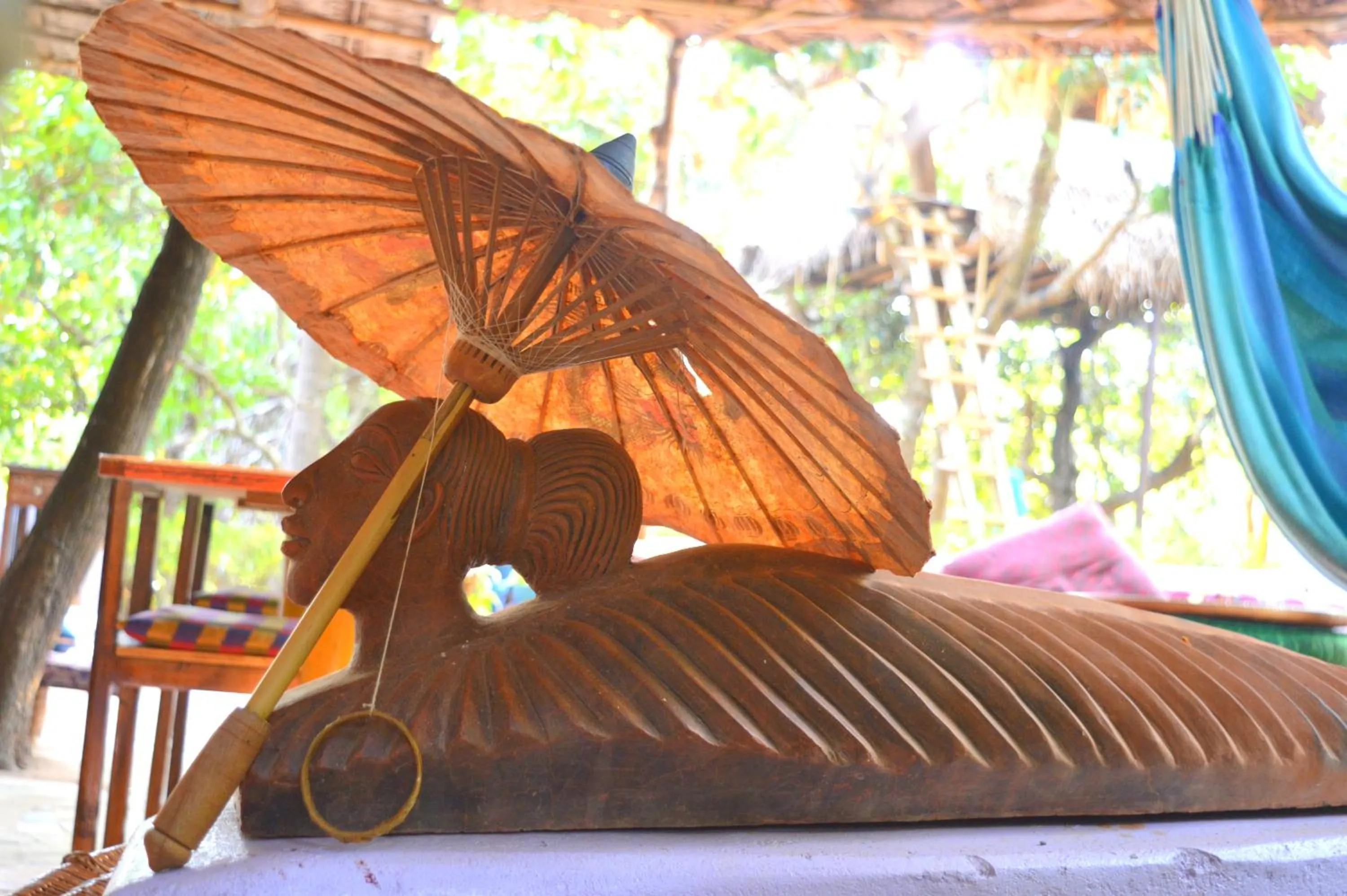 Decorative detail in Namaste Yoga Farm