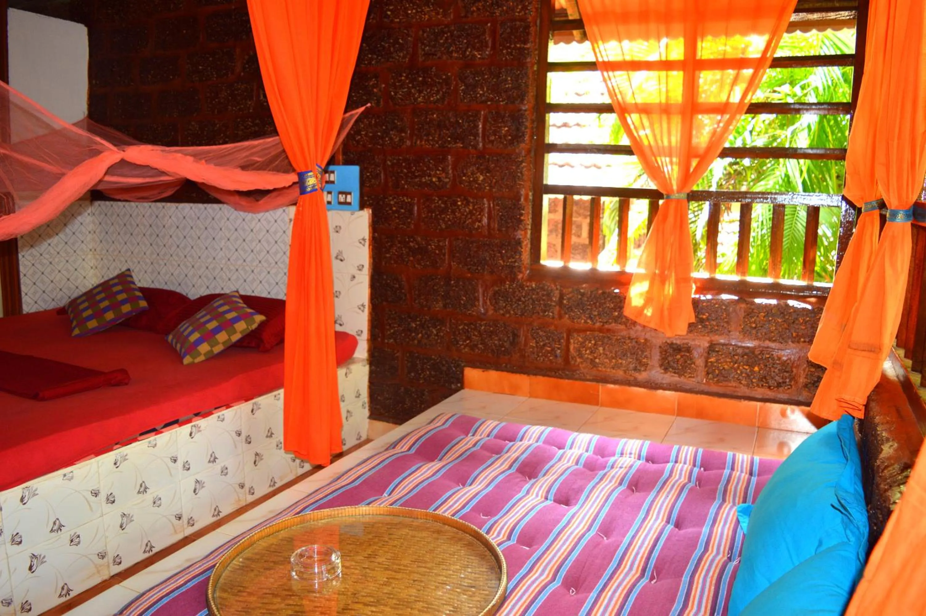 Bed in Namaste Yoga Farm