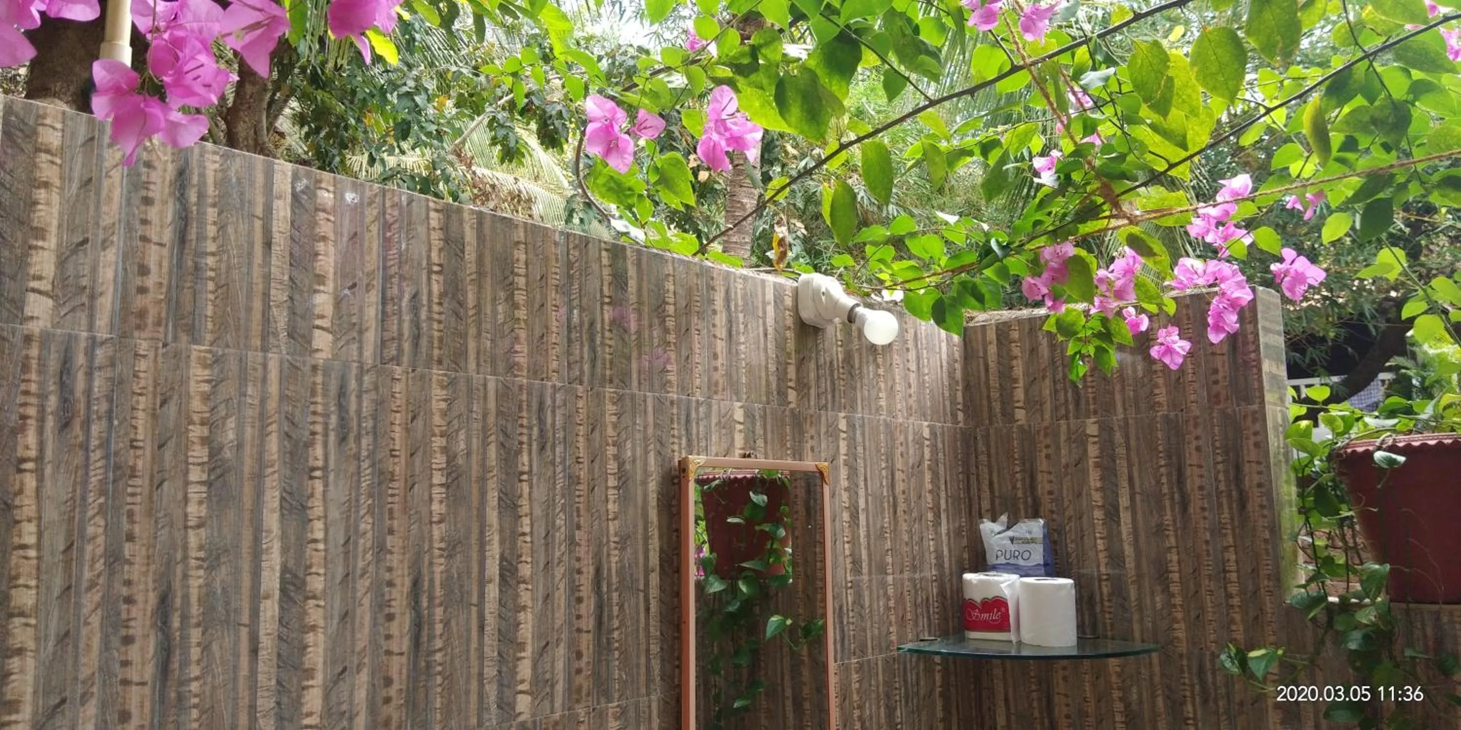 Toilet in Namaste Yoga Farm