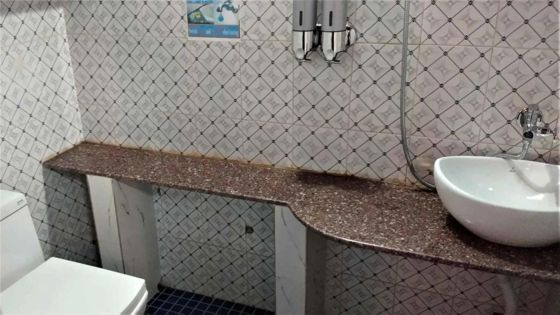 Toilet in Namaste Yoga Farm