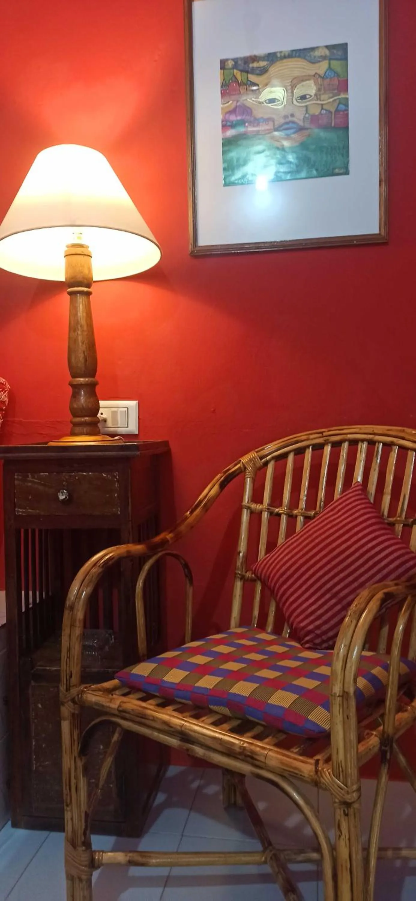 Seating area in Namaste Yoga Farm