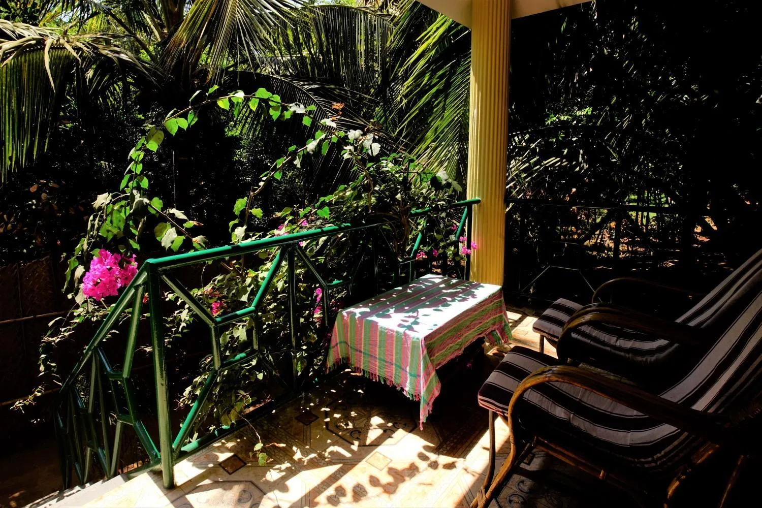 Patio in Namaste Yoga Farm