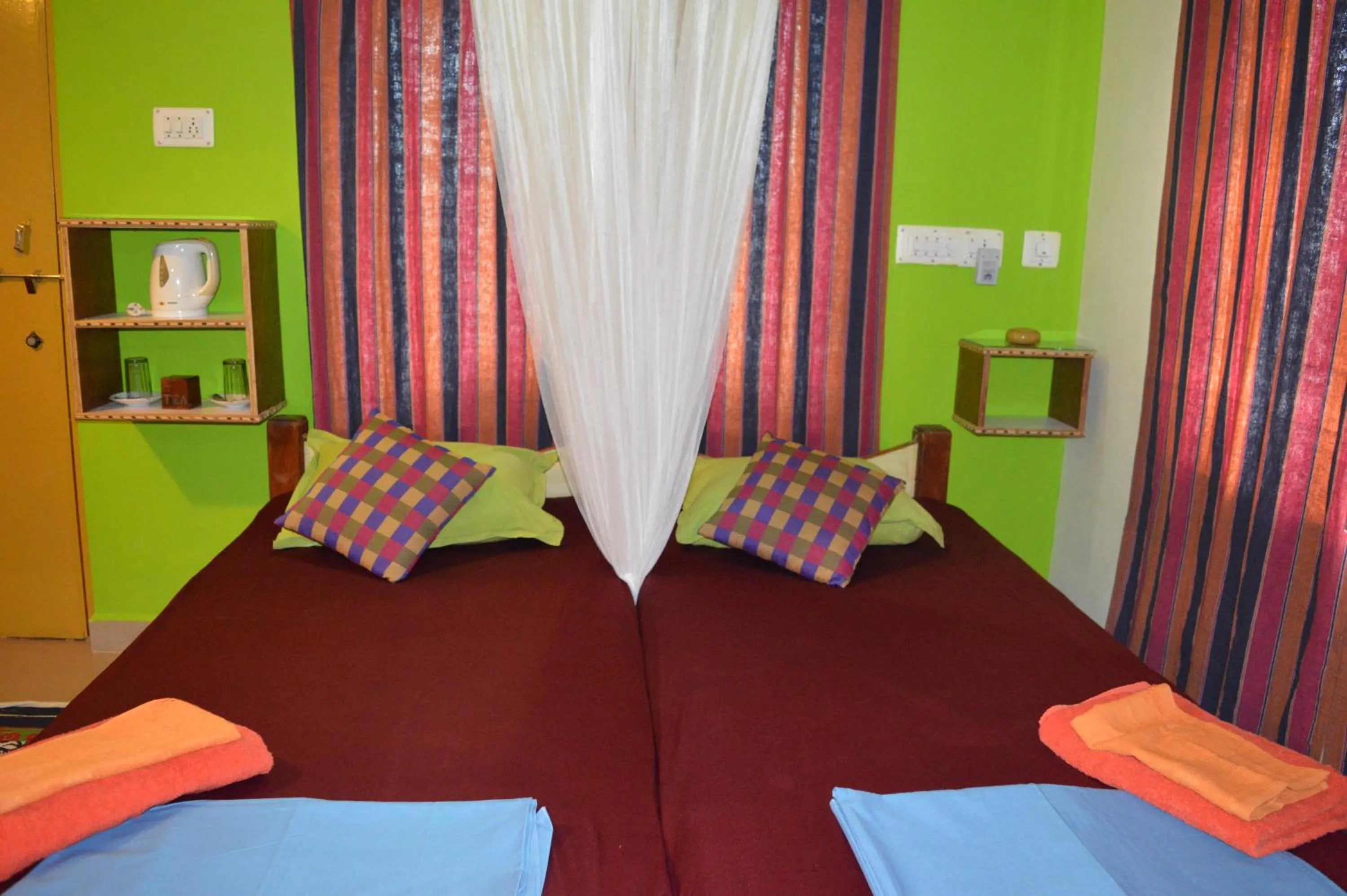 Bedroom, Bed in Namaste Yoga Farm