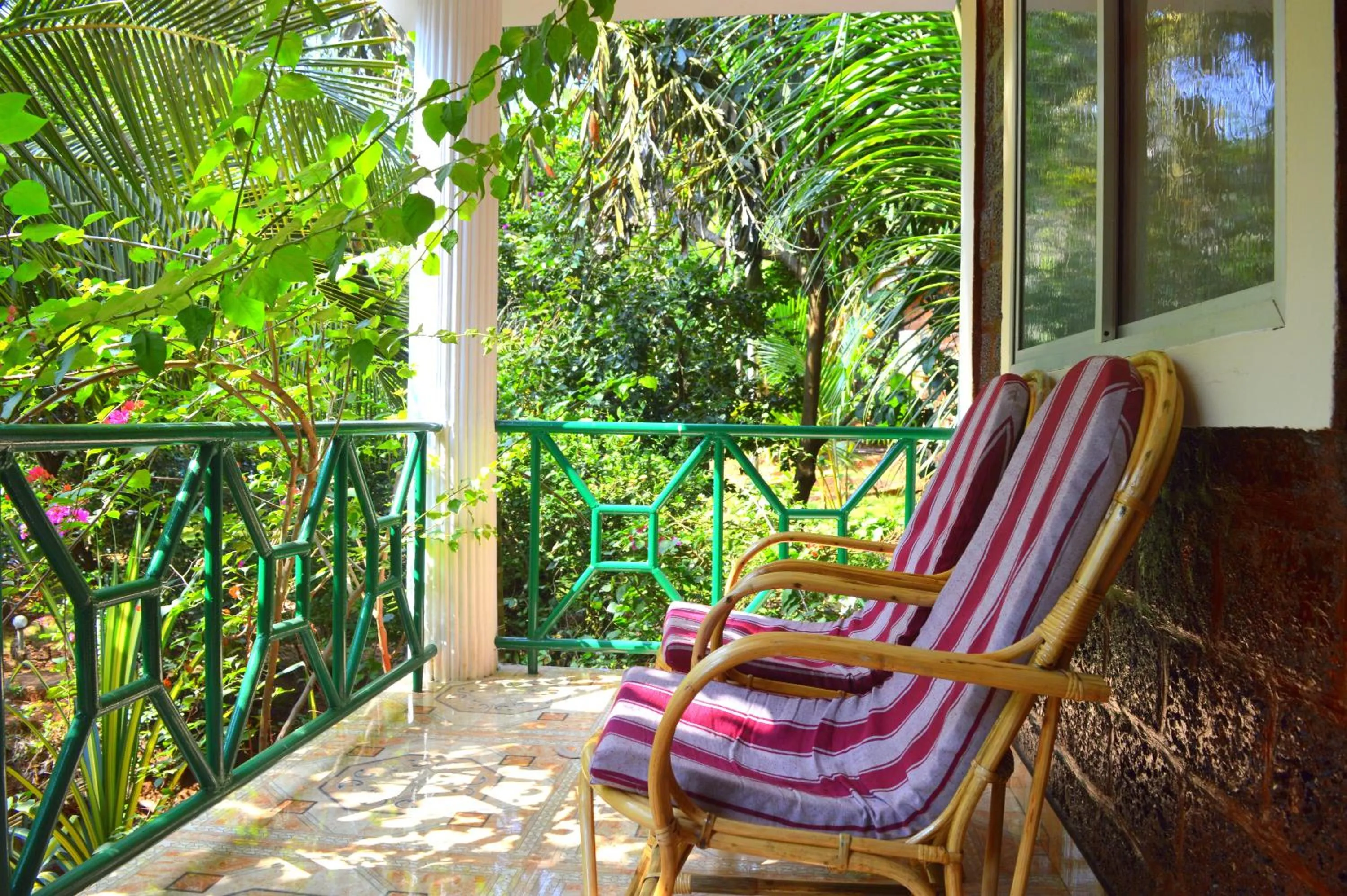 Balcony/Terrace in Namaste Yoga Farm