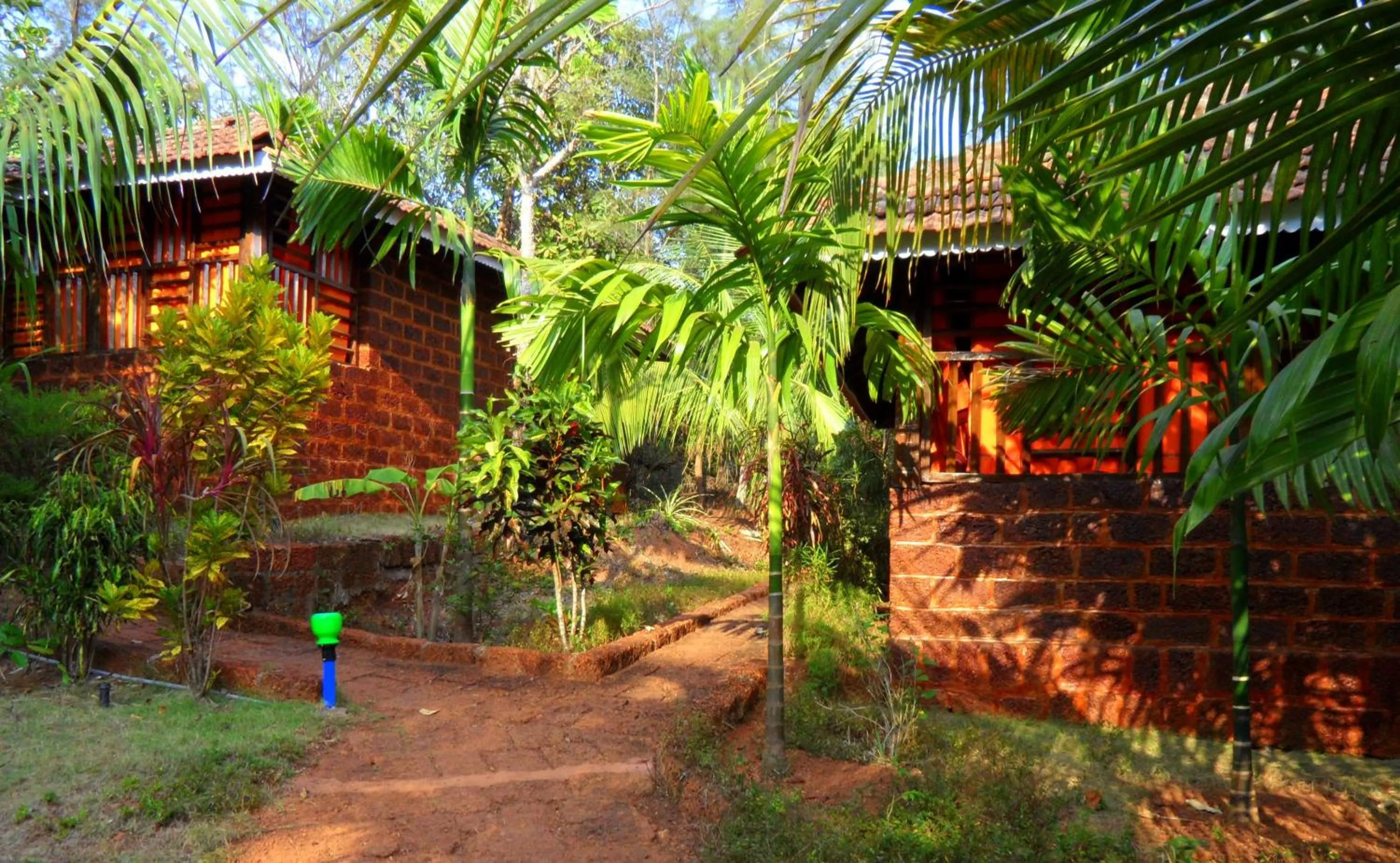 Facade/entrance in Namaste Yoga Farm