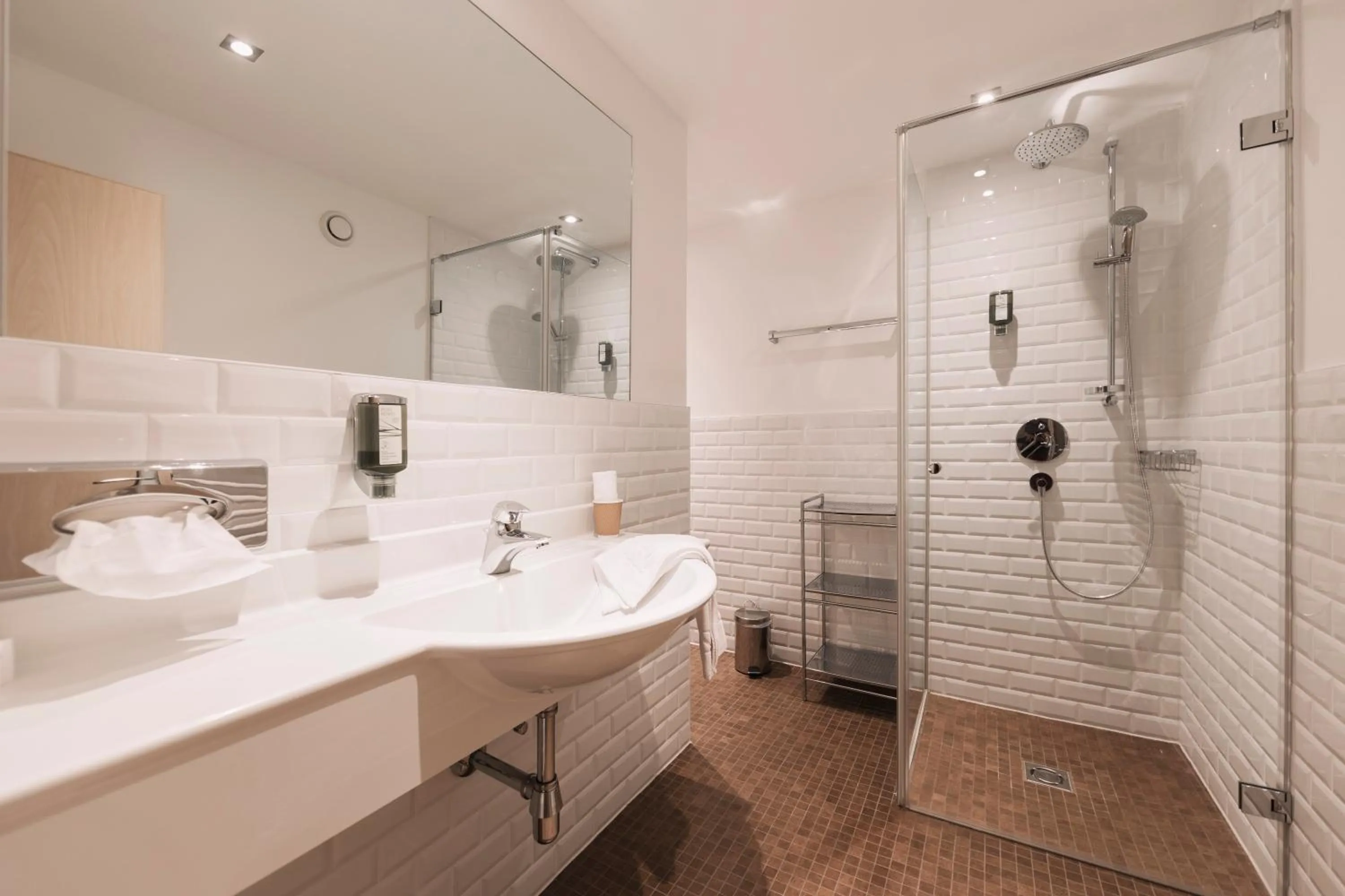 Shower in Wellness Aparthotel Panorama Alpin - Ferienwohnungen Jerzens im Pitztal