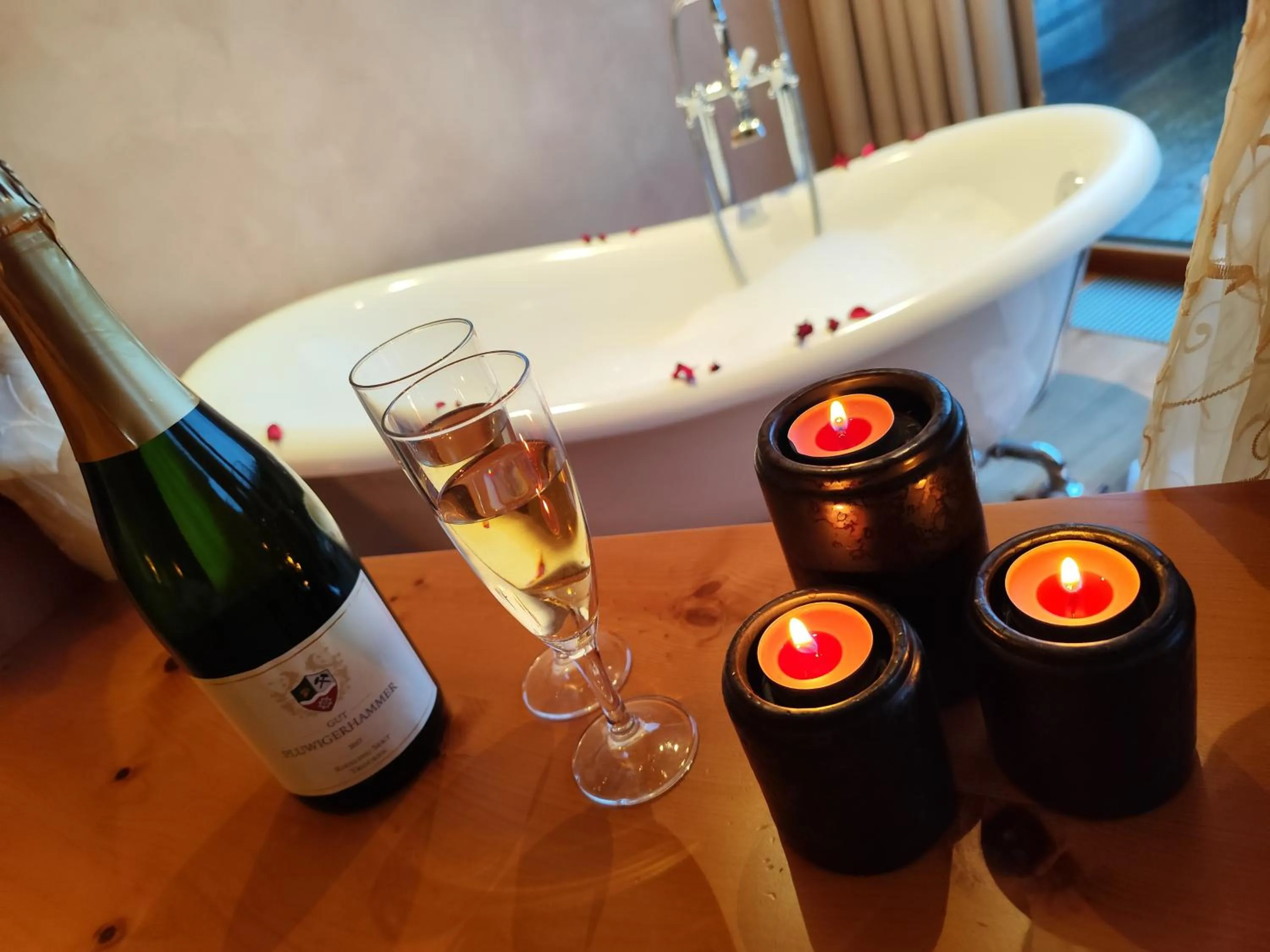 Drinks in Wellness Aparthotel Panorama Alpin - Ferienwohnungen Jerzens im Pitztal