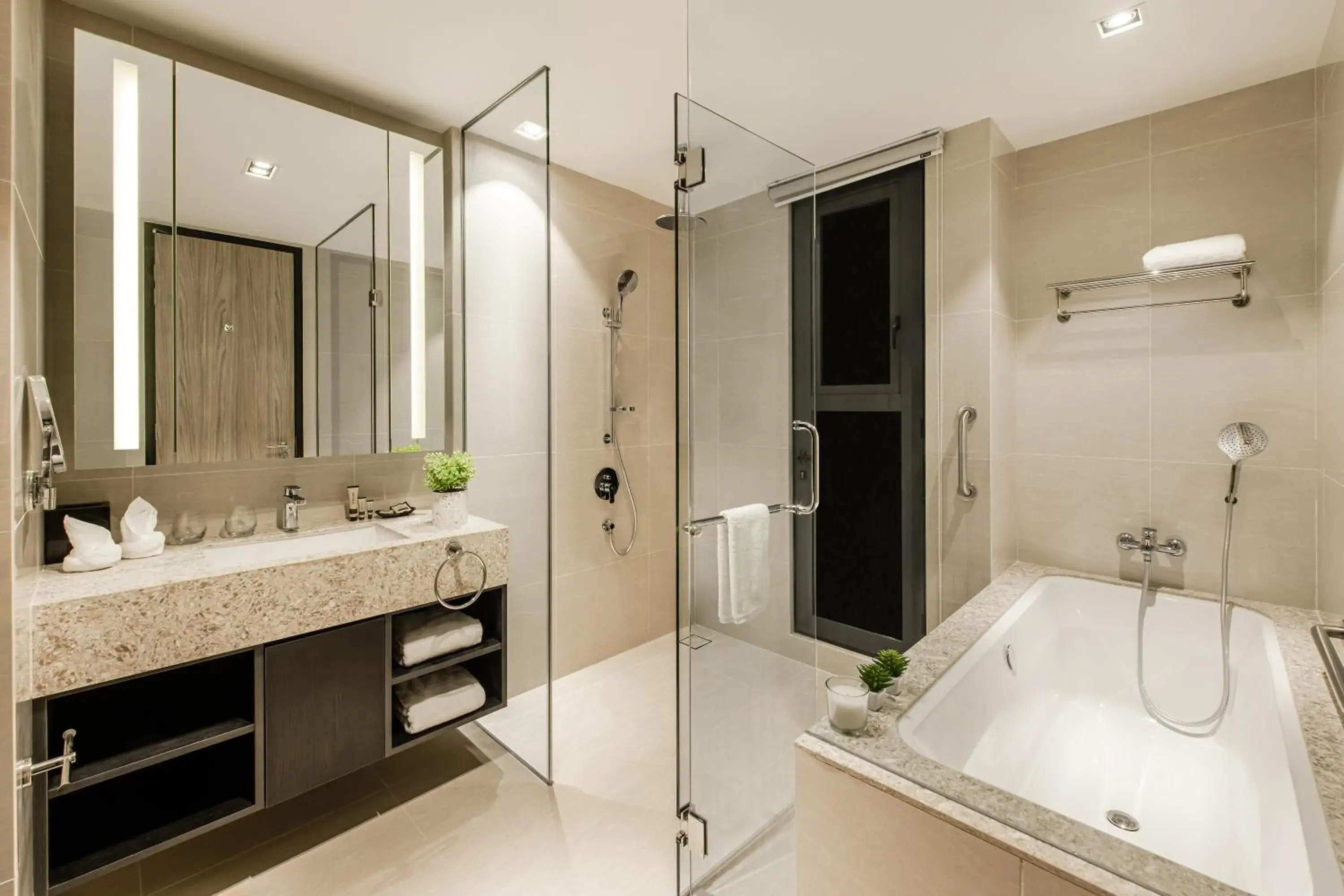 Bathroom in Ascott Star KLCC Kuala Lumpur Bathroom in Ascott Star KLCC Kuala Lumpur