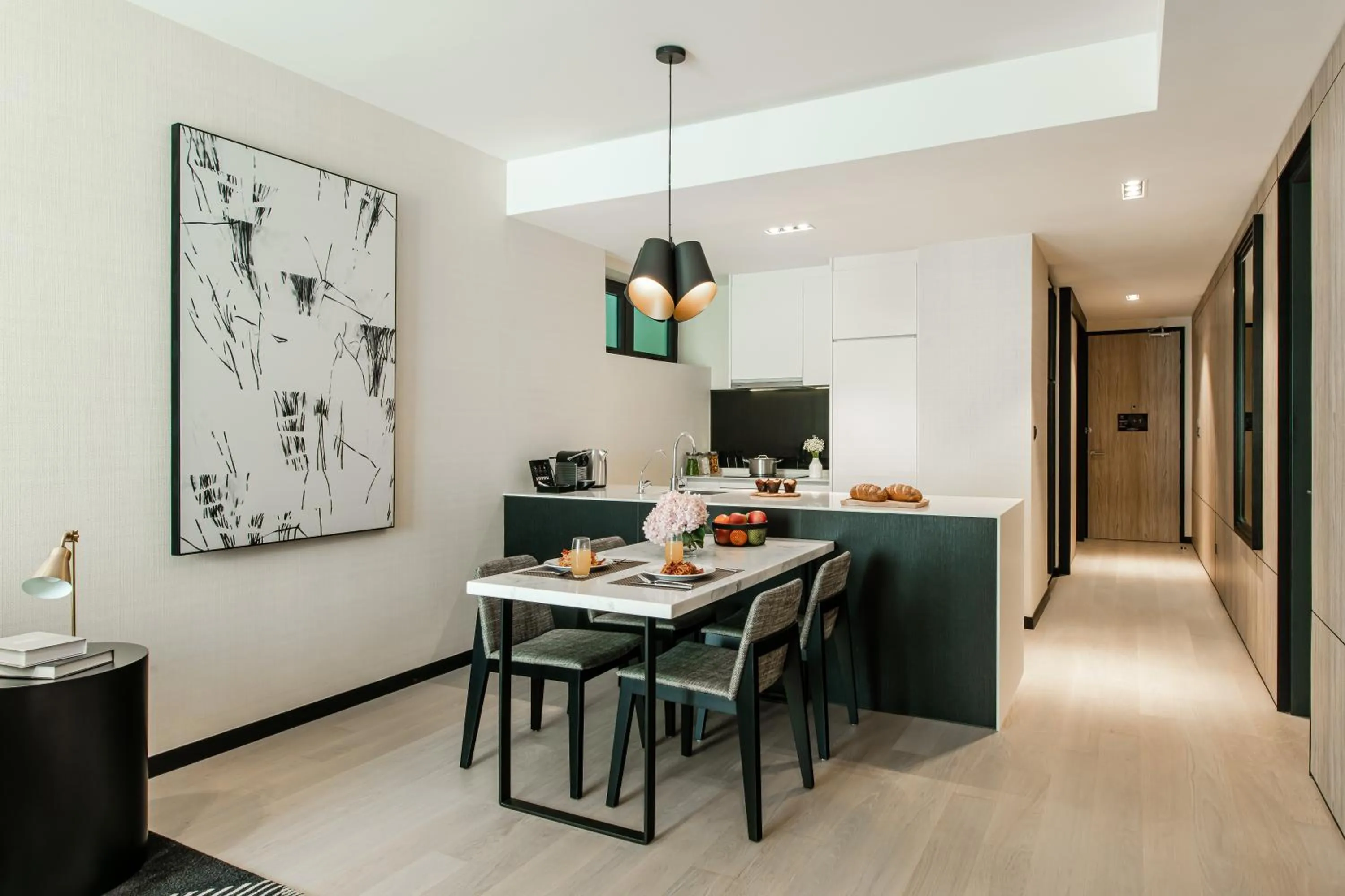 Kitchen or kitchenette in Ascott Star KLCC Kuala Lumpur