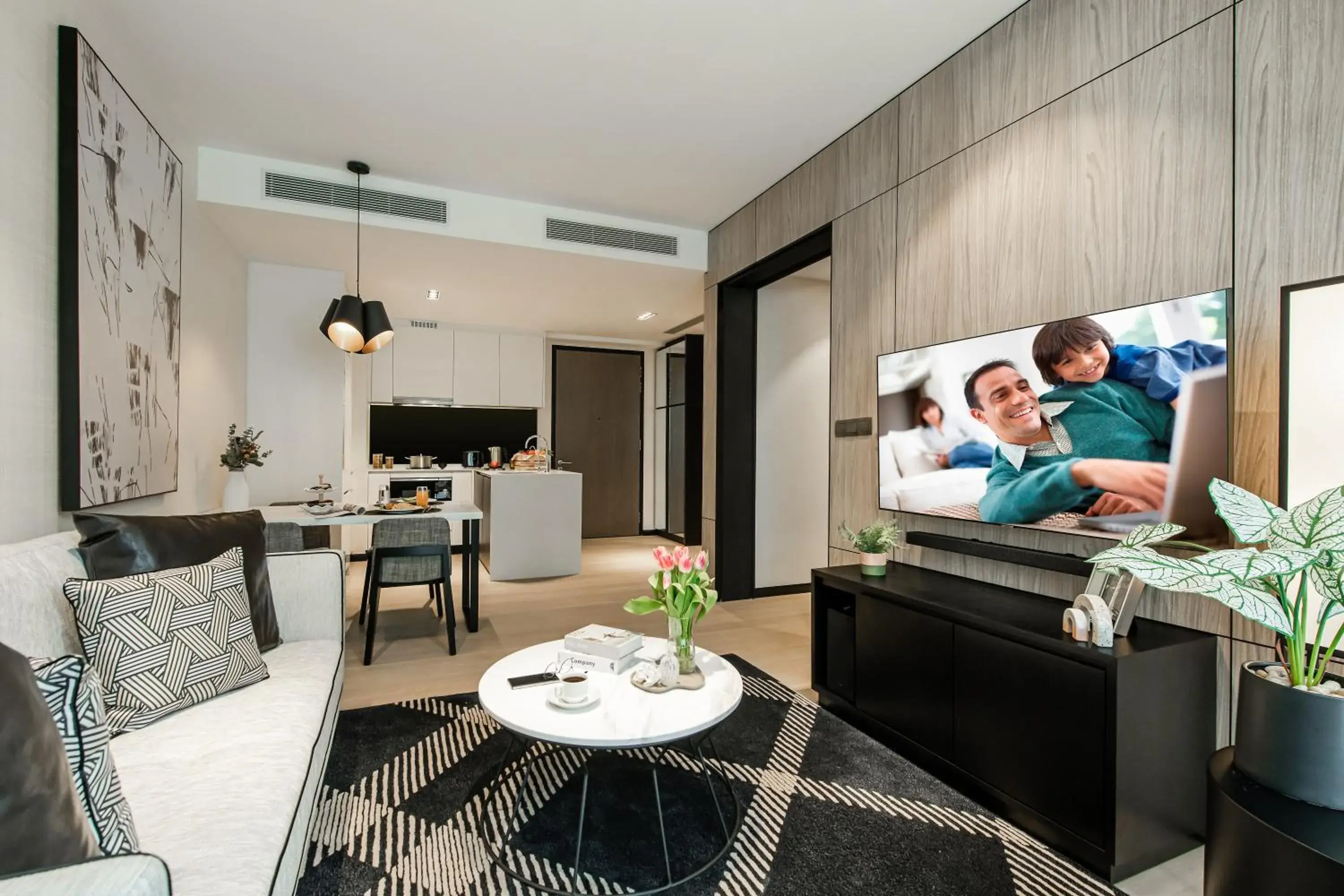 Living room in Ascott Star KLCC Kuala Lumpur Living room in Ascott Star KLCC Kuala Lumpur