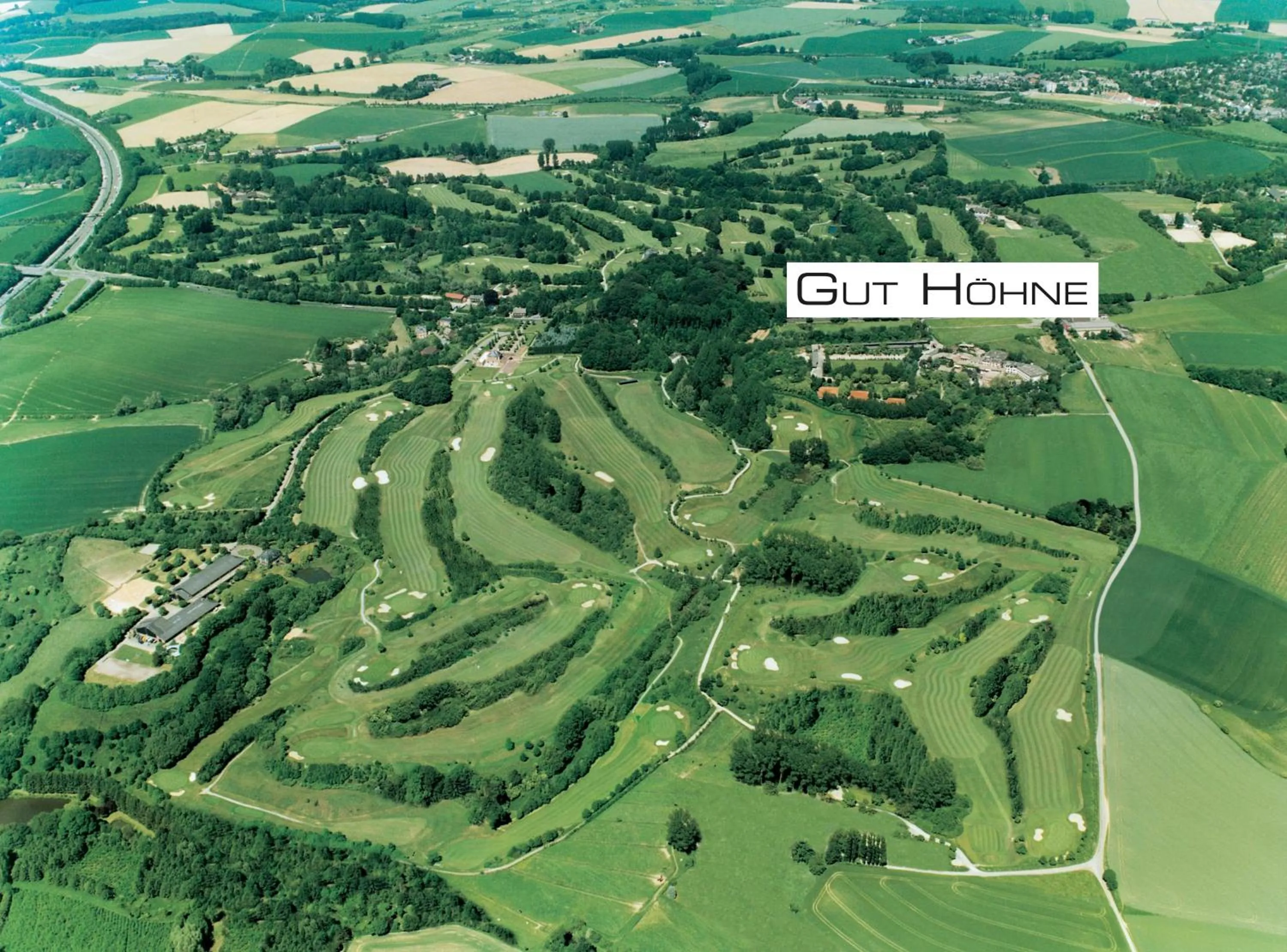 Bird's eye view in Hotel Land Gut Höhne