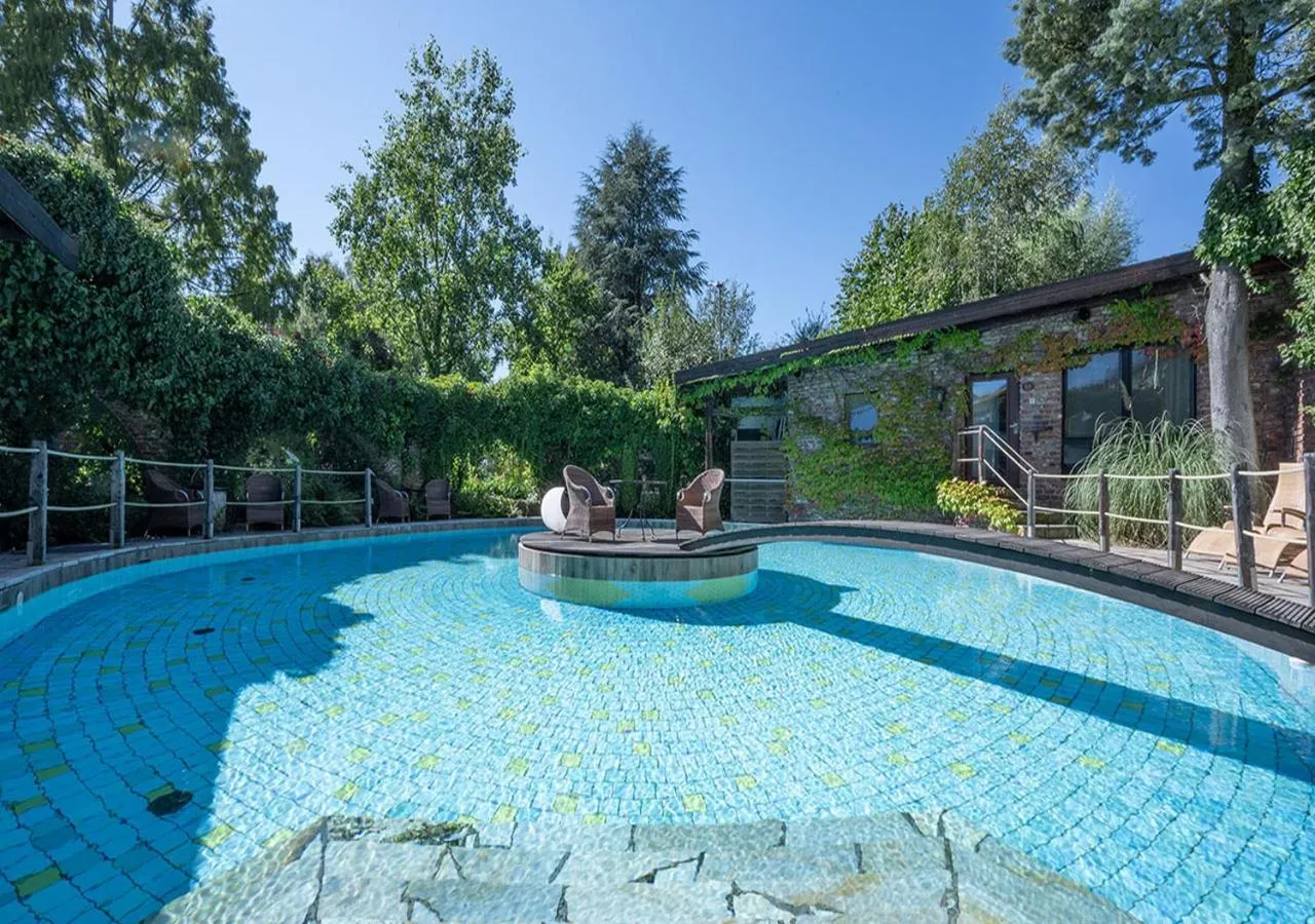 Pool view in Hotel Land Gut Höhne