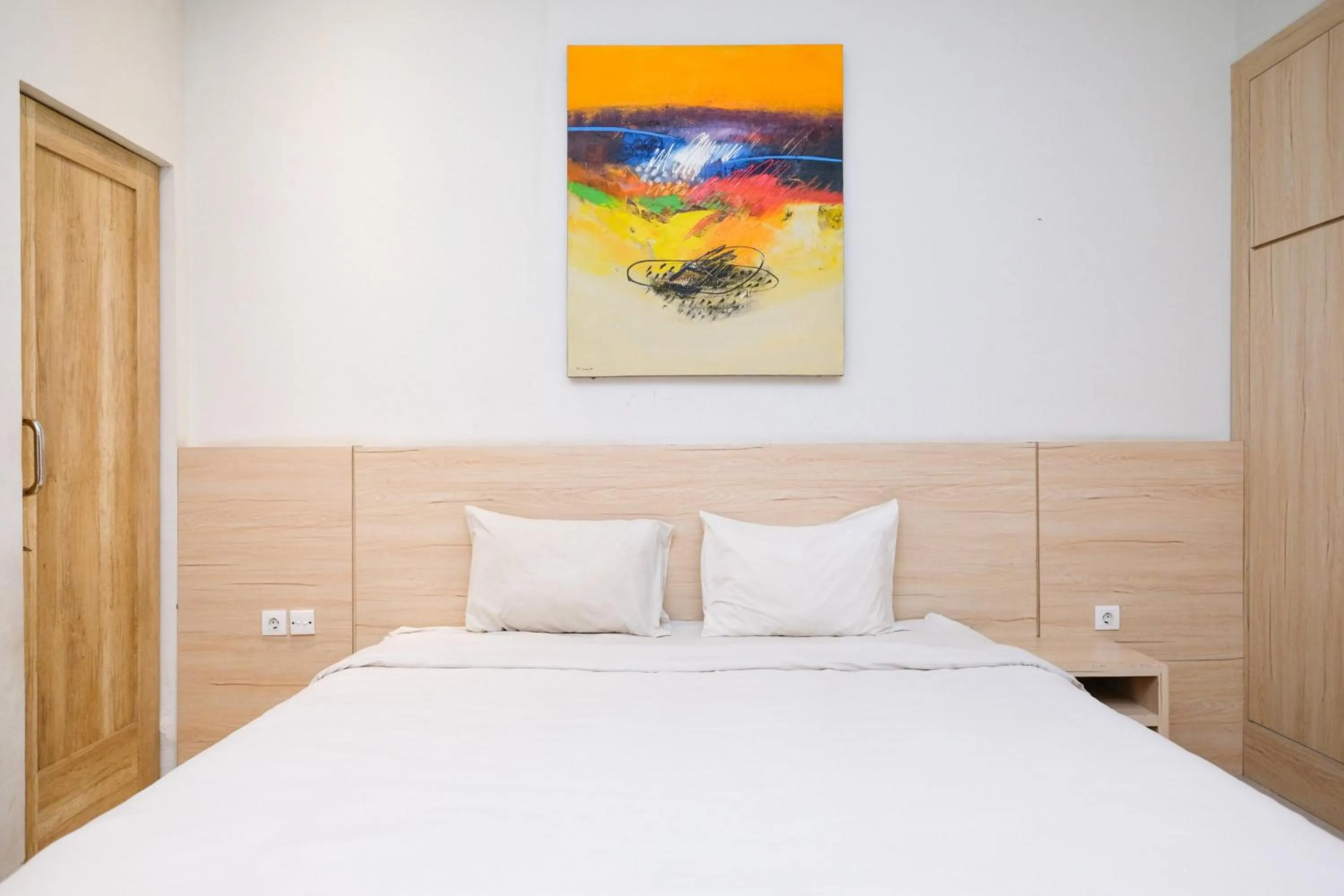 Bedroom, Bed in Lega Legi Town House Seminyak by The Lavana