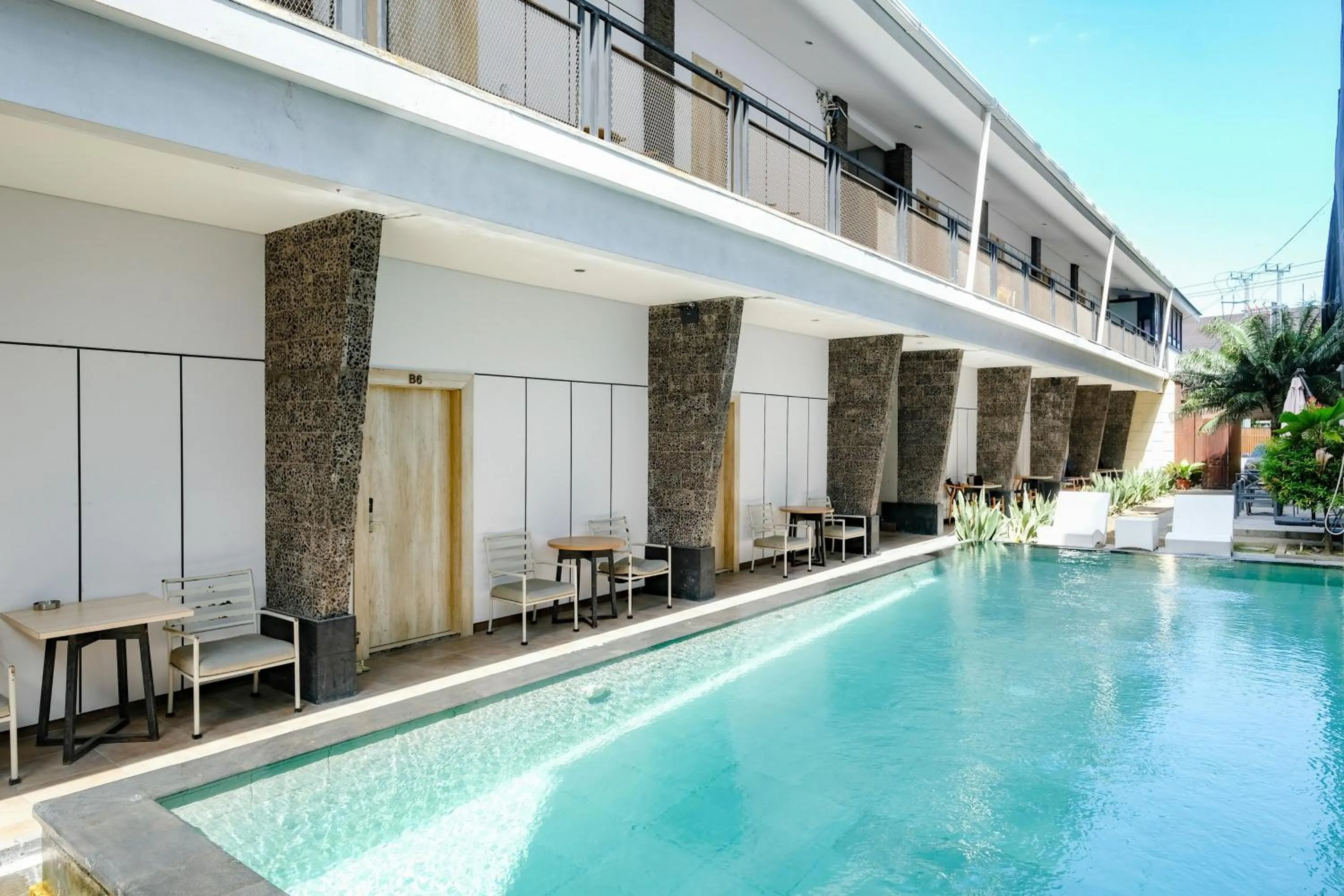 Swimming pool in Lega Legi Town House Seminyak by The Lavana