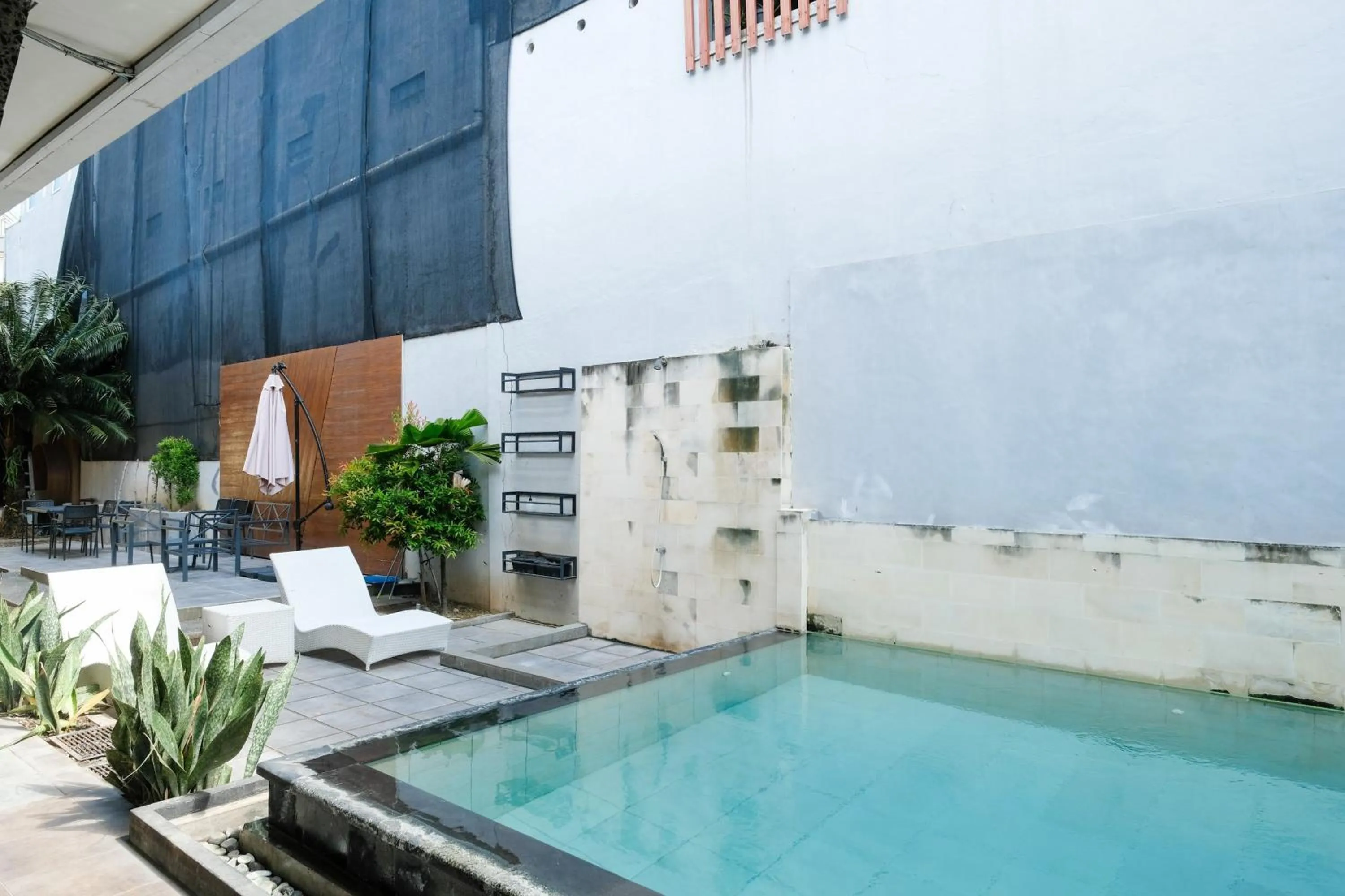 Swimming pool in Lega Legi Town House Seminyak by The Lavana