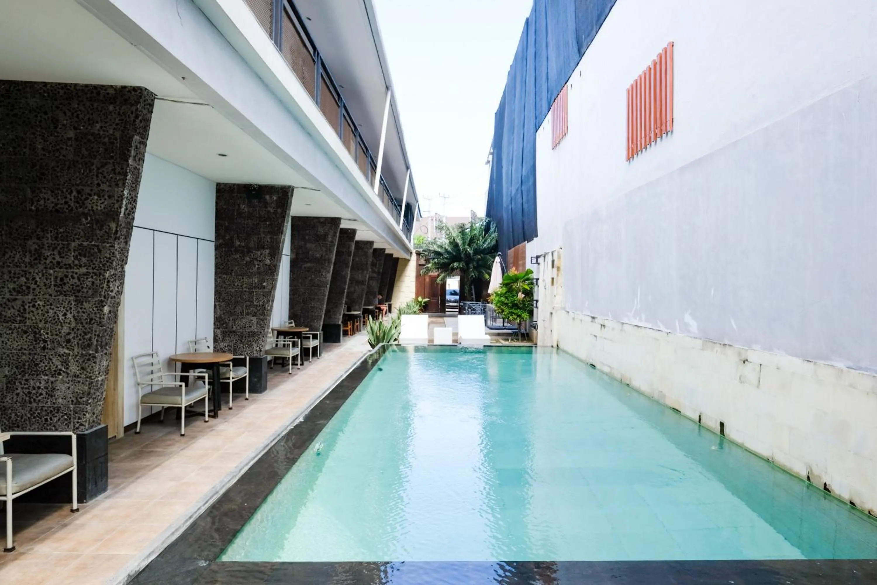 Swimming pool in Lega Legi Town House Seminyak by The Lavana