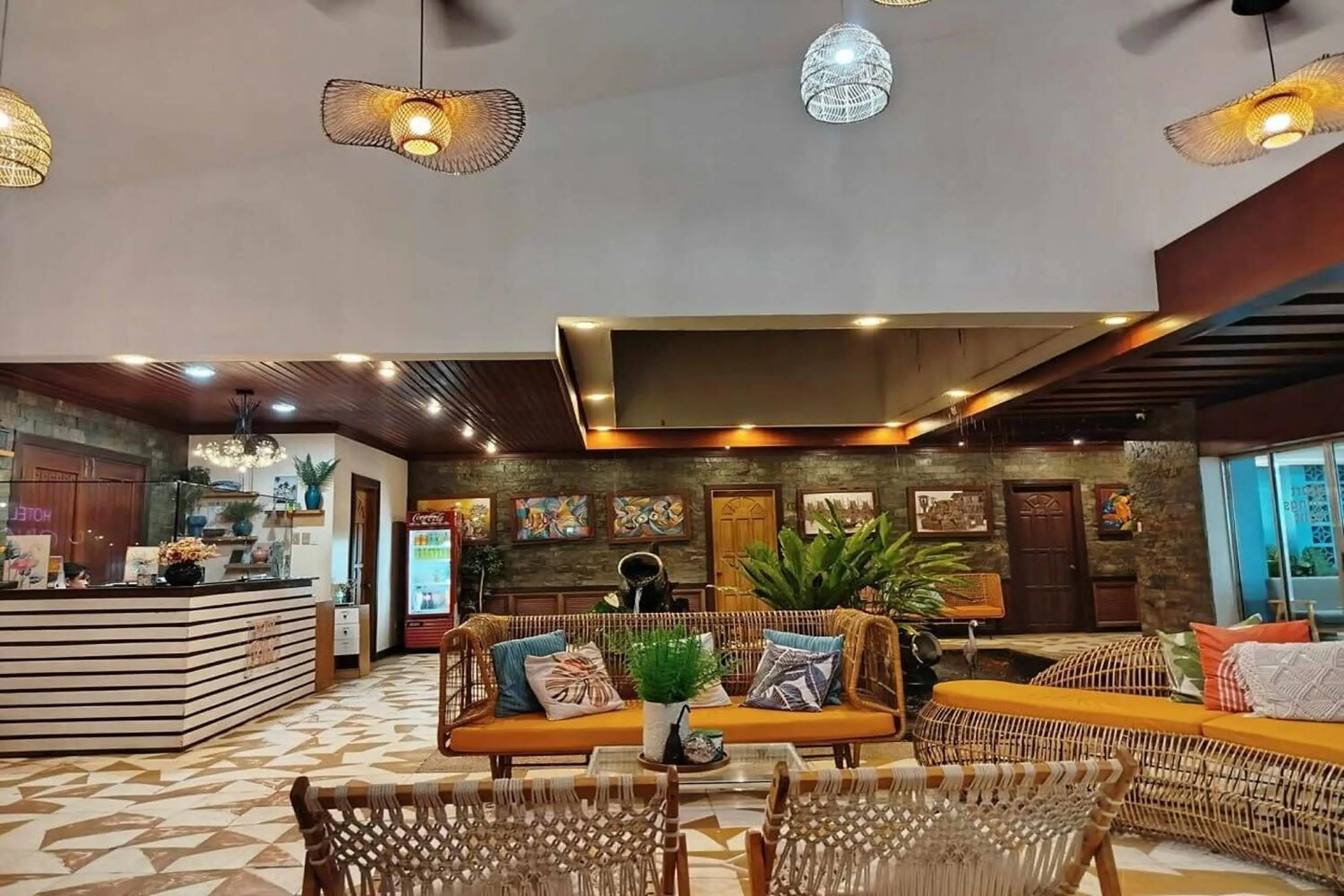 Lobby or reception in Hotel P INC