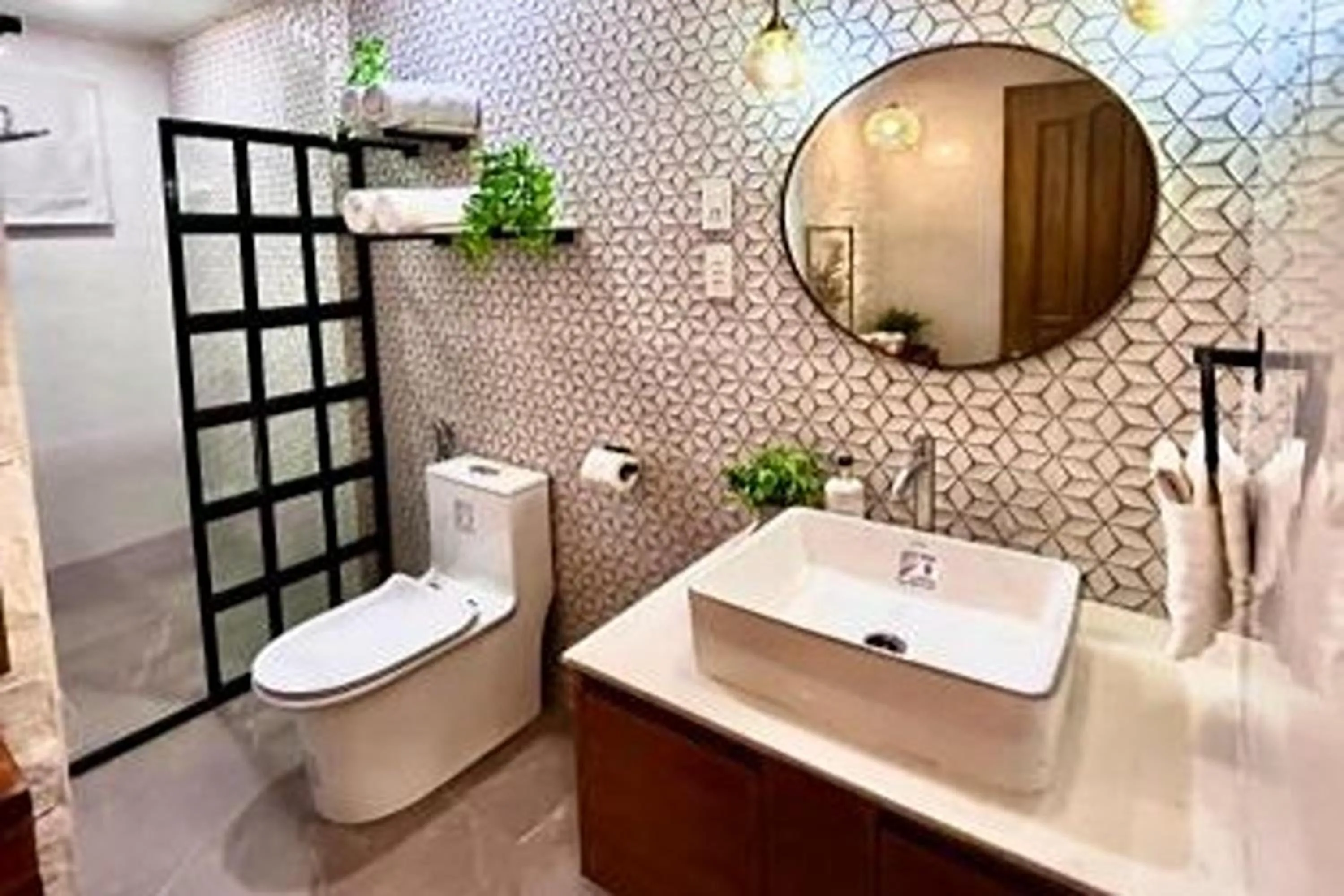 Bathroom in Hotel P INC