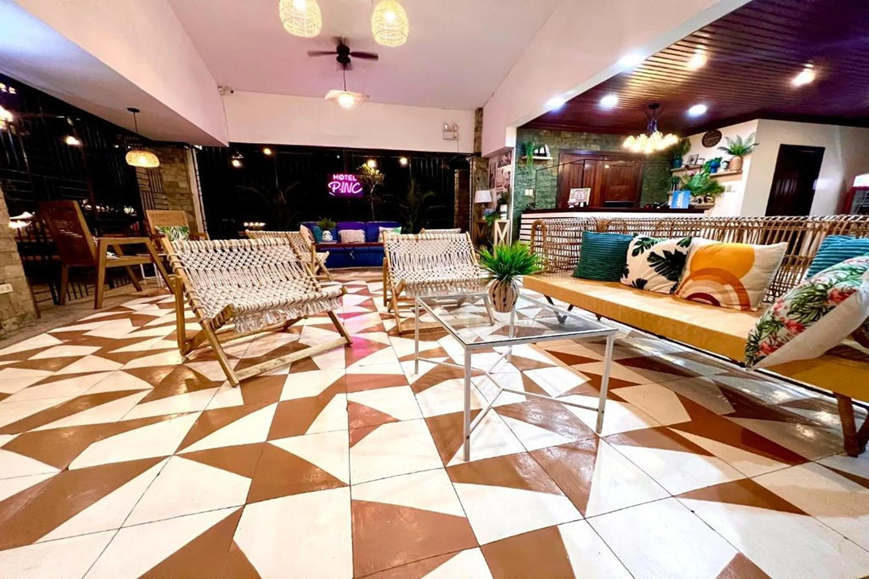 Seating area in Hotel P INC