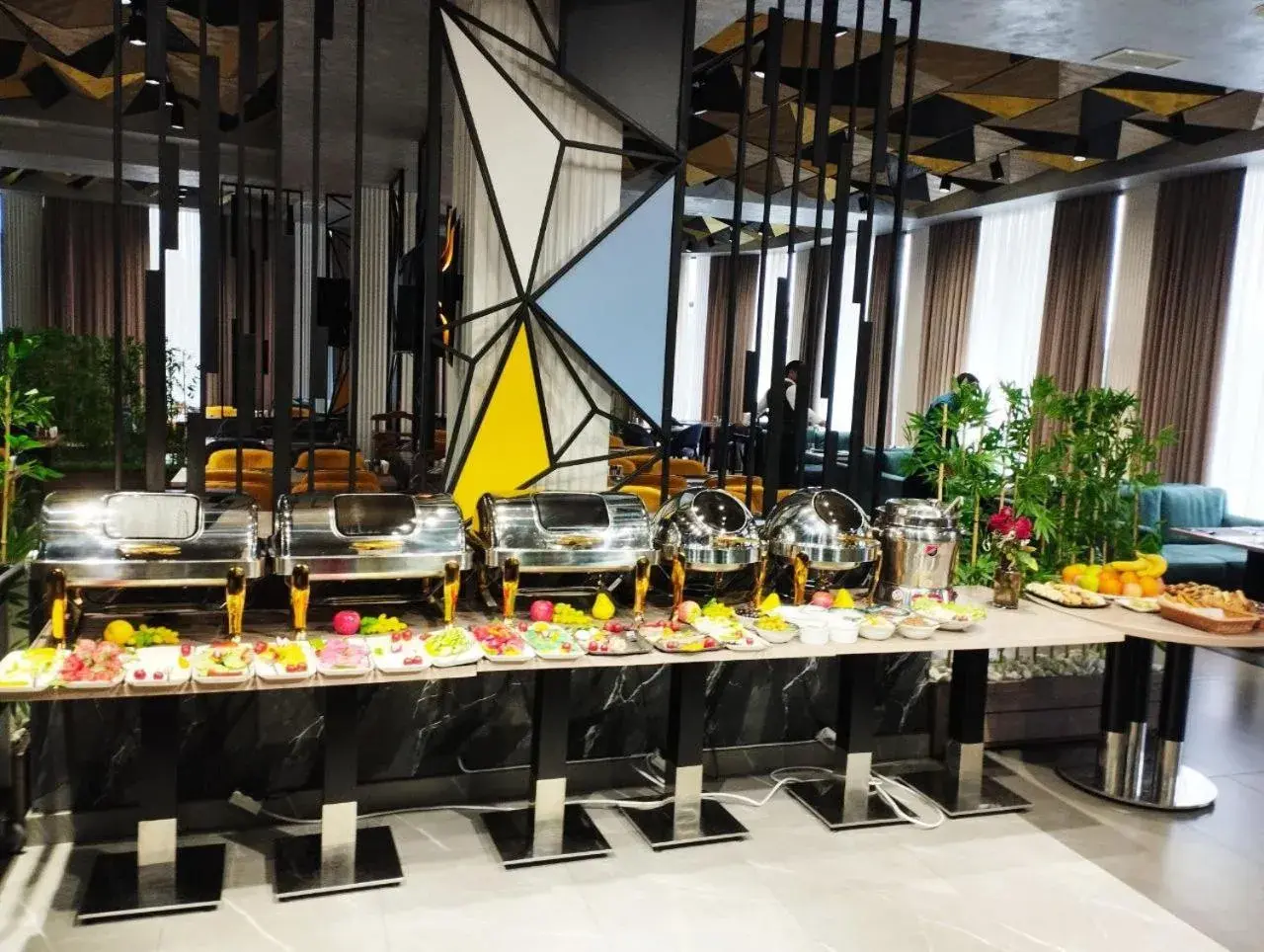 Buffet breakfast in Roadside by Khorrot Buffet breakfast in Roadside by Khorrot