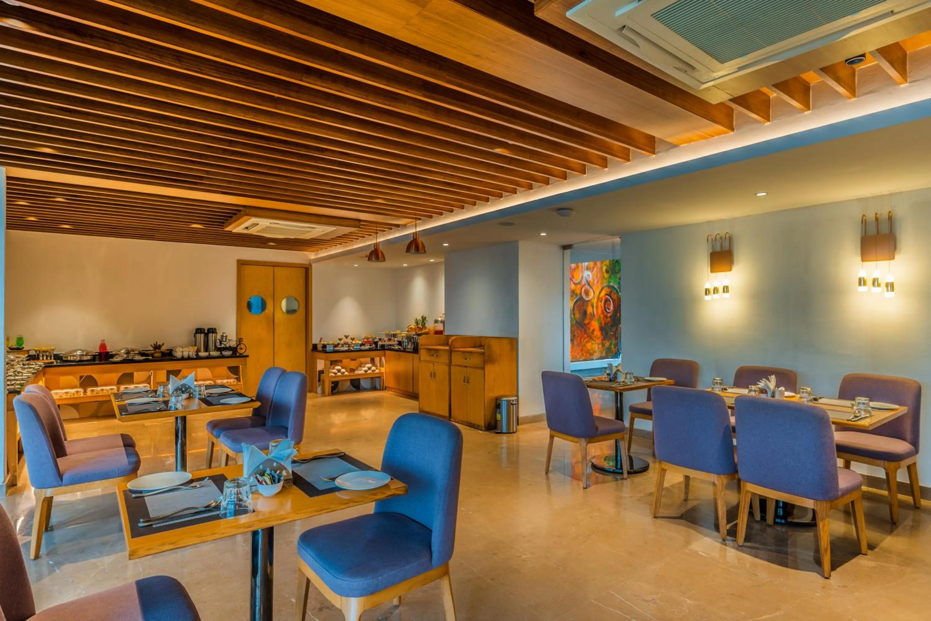 Restaurant/places to eat in De Mandarin Hotel Goa