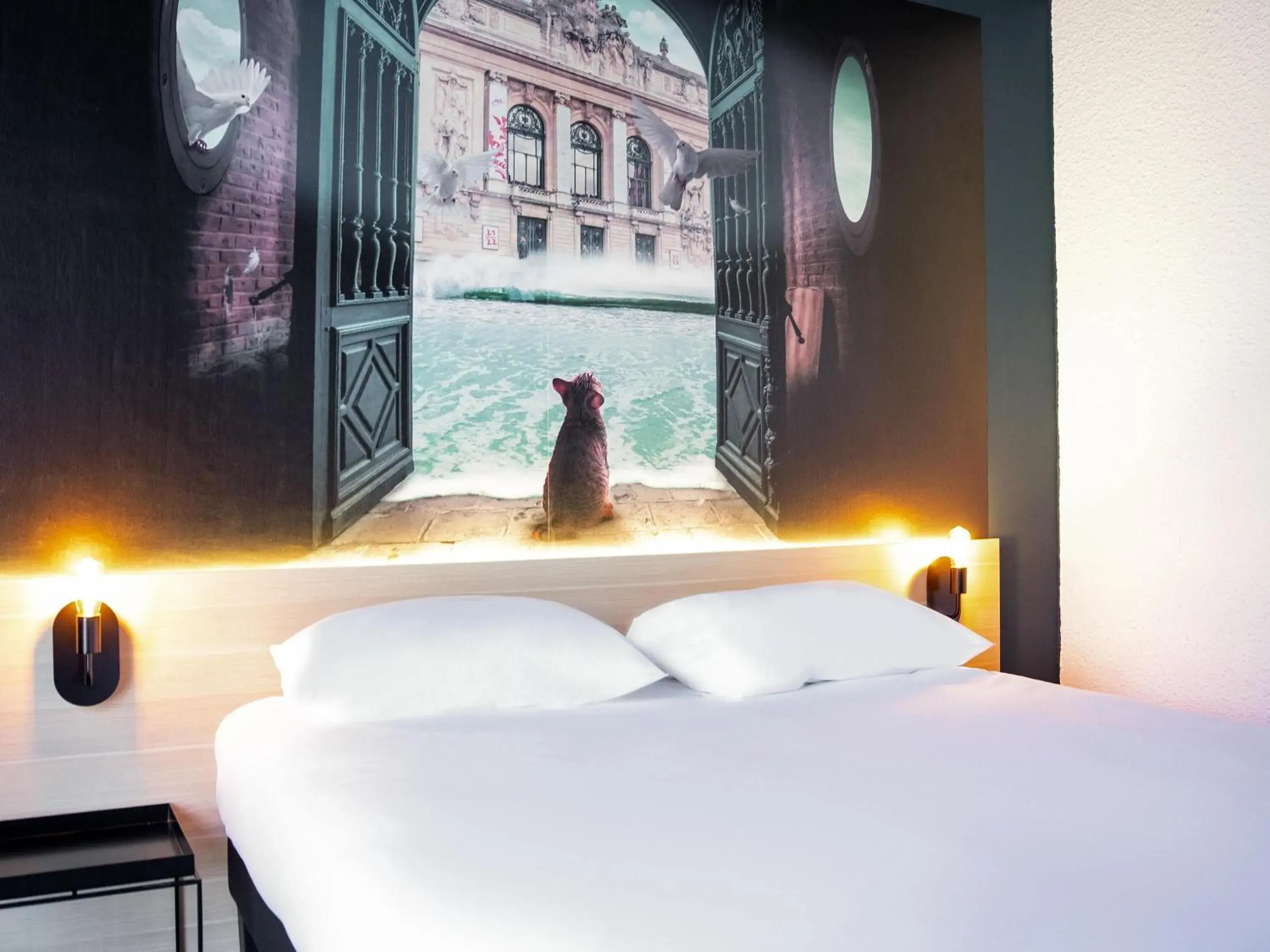 Bedroom, Bed in ibis Styles Lille Neuville en Ferrain Bedroom, Bed in ibis Styles Lille Neuville en Ferrain