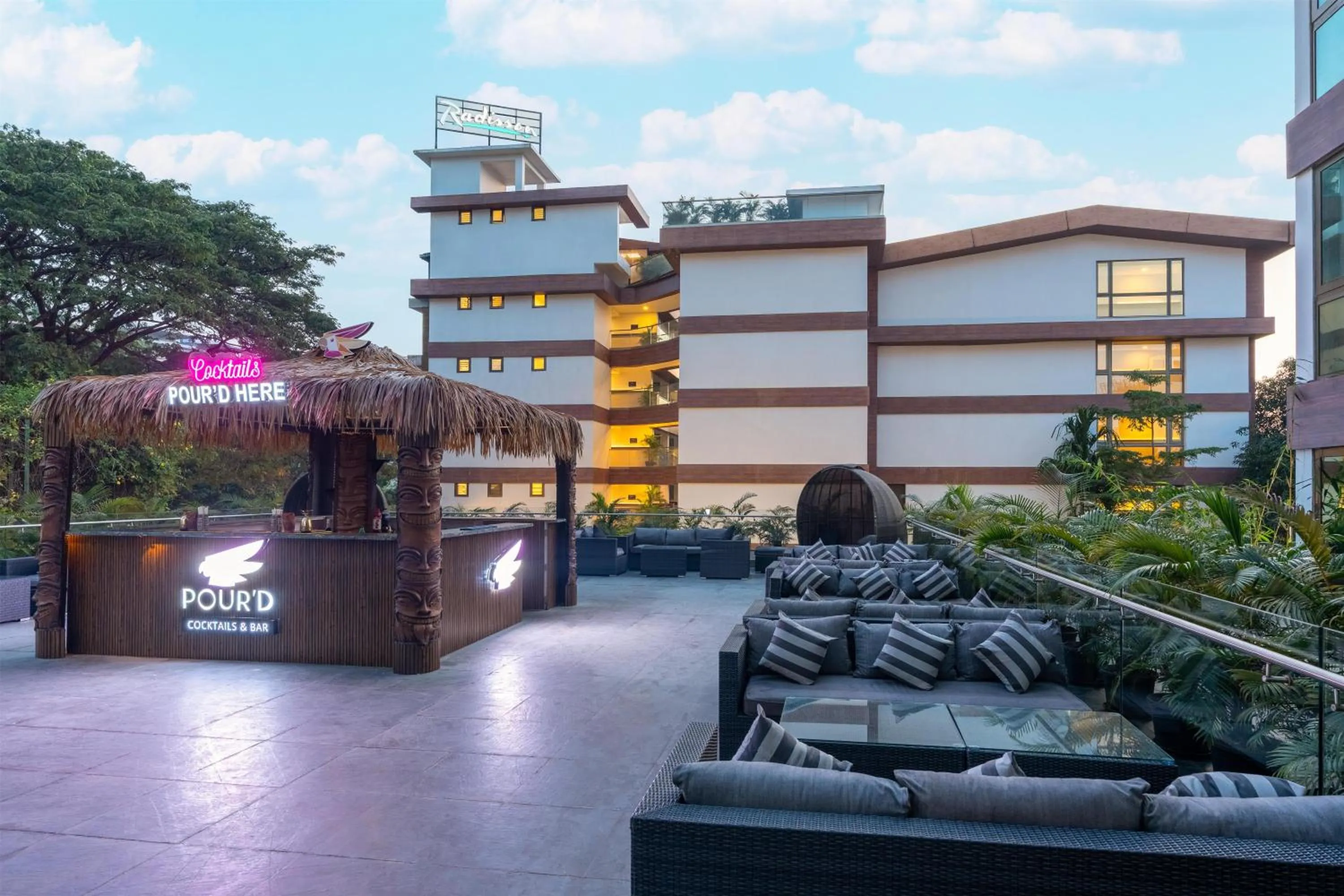 Property building in Radisson Resort Goa Baga