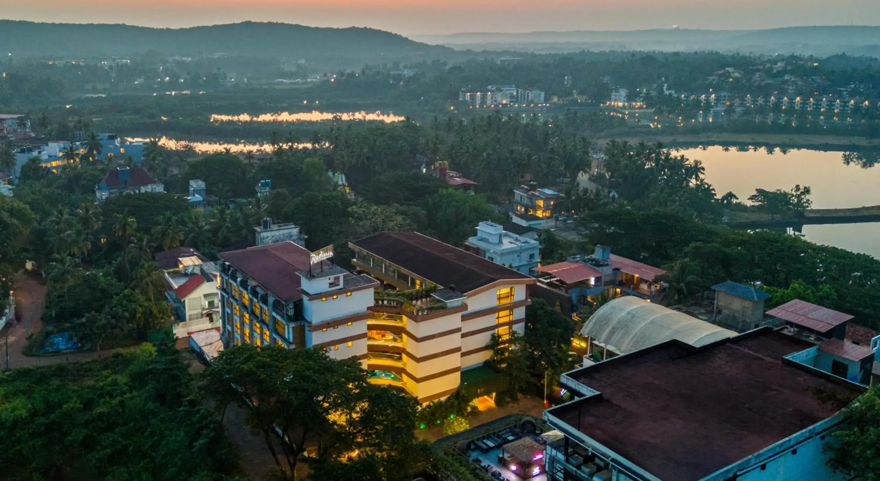 Property building in Radisson Resort Goa Baga Property building in Radisson Resort Goa Baga