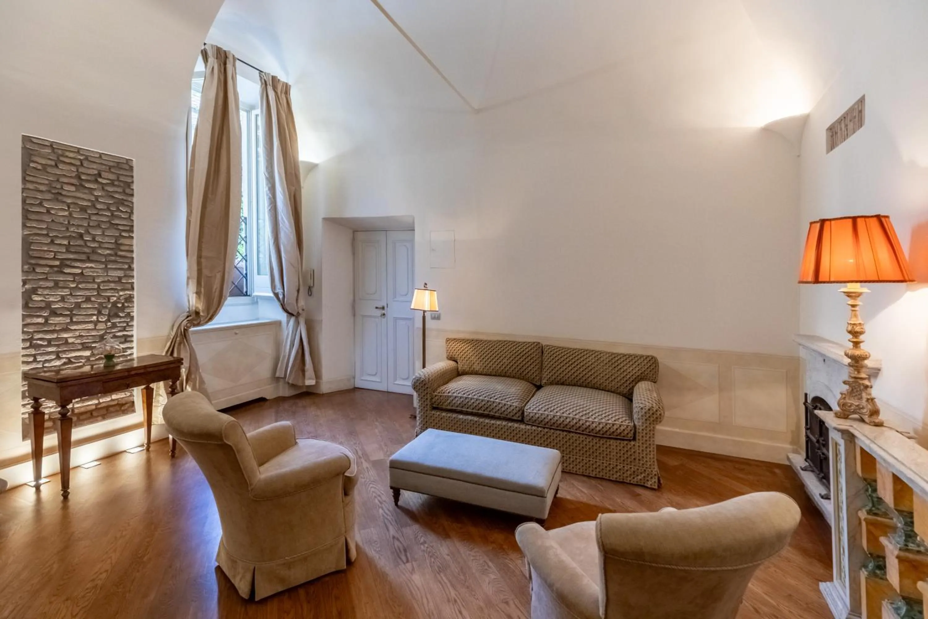 Living room in Ara di Marte Suites